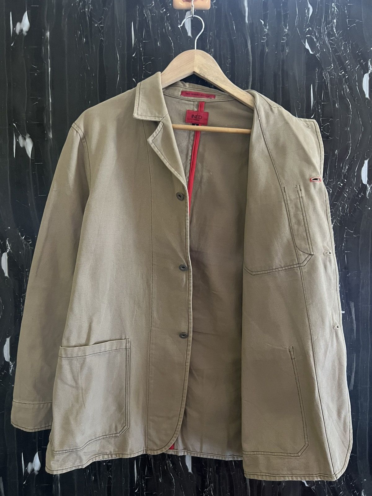 Yohji Yamamoto INED HOMME JACKET Size US L / EU 52-54 / 3 - 3 Thumbnail