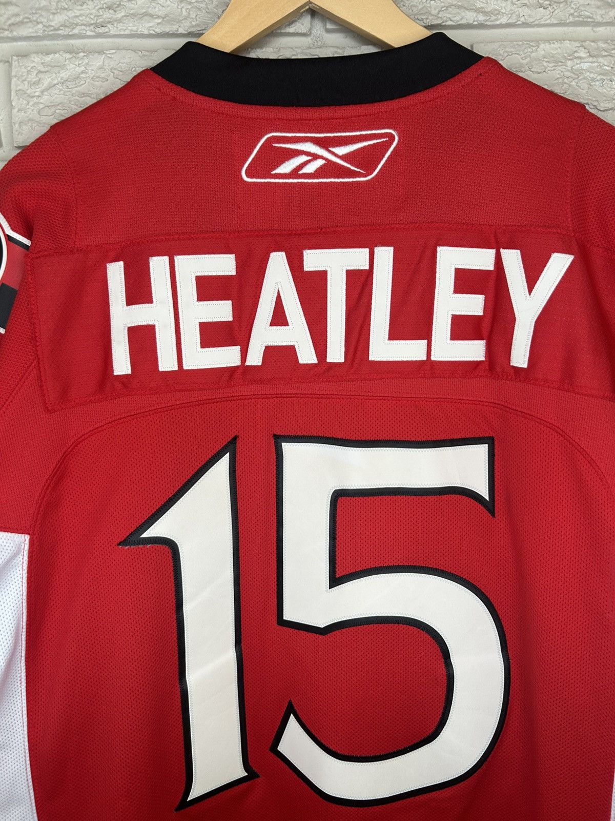 Reebok Vintage Reebok Ottawa Senators Dany Heatley Jersey Size US L / EU 52-54 / 3 - 11 Thumbnail