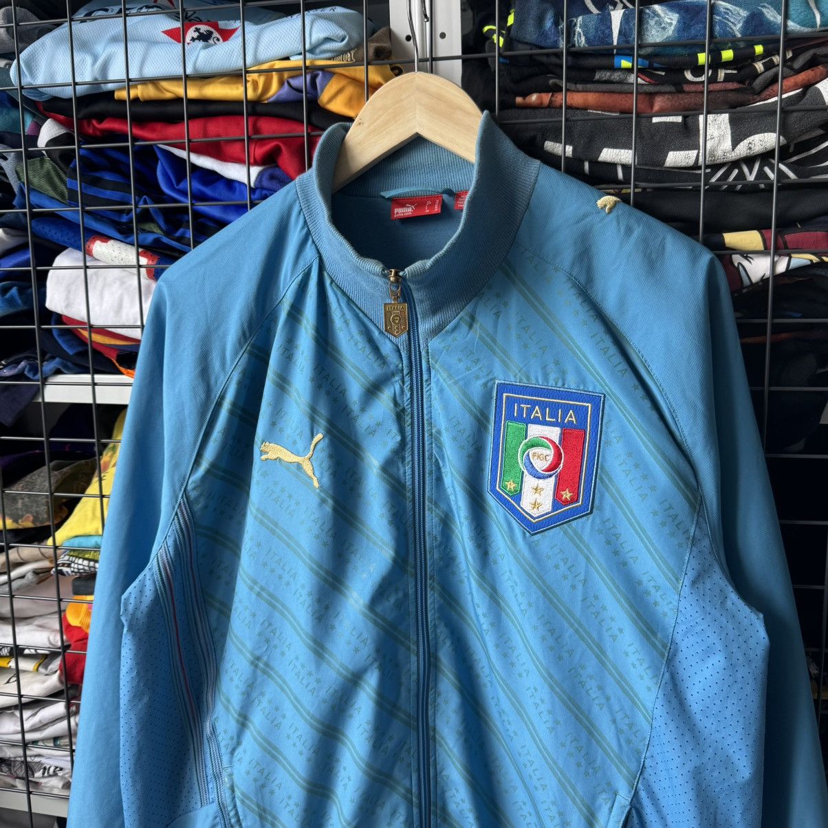 Puma Puma King Italy Soccer Light Track Jacket Size US M / EU 48-50 / 2 - 2 Thumbnail