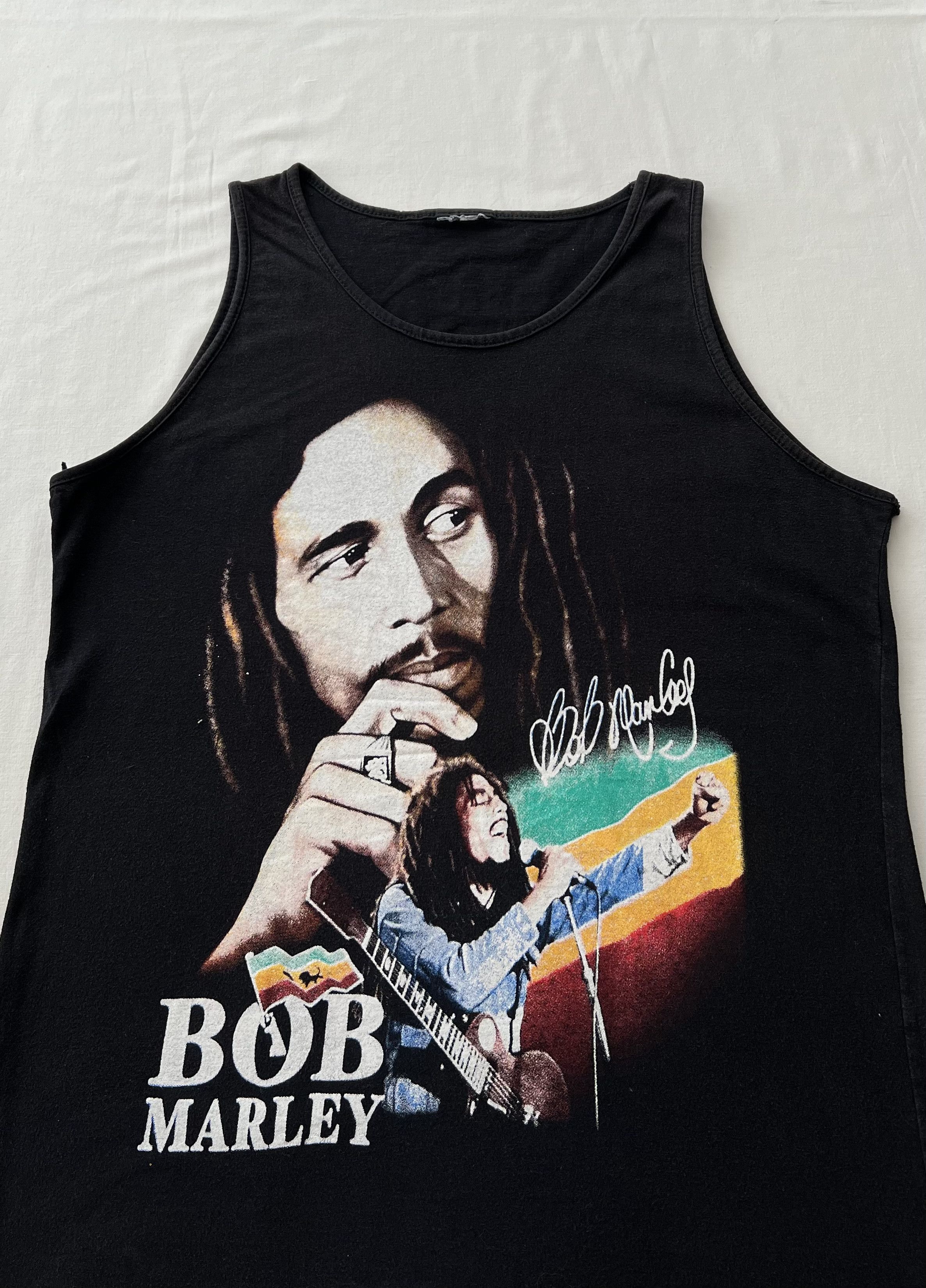 Band Tees Vintage 2000s Bob Marley Band Tank Top Shirt Size US M / EU 48-50 / 2 - 4 Thumbnail
