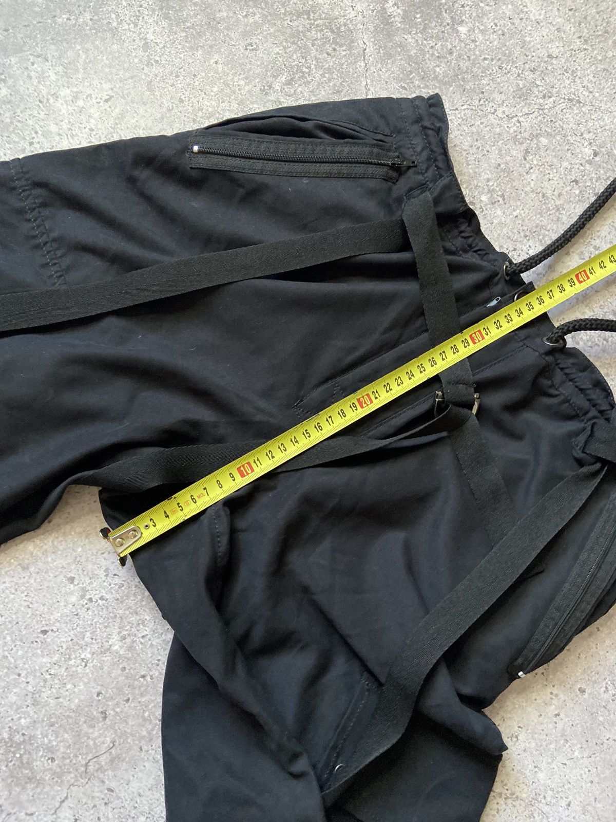 Japanese Brand Exotic Voyage Skull Logo Cargo Bondage Pants Italy Size US 30 / EU 46 - 16 Thumbnail