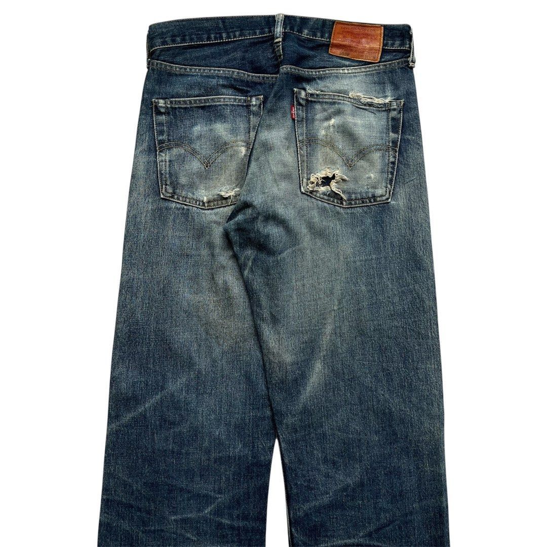 Levi's Levi's big E selvedge distressed Size US 31 - 5 Thumbnail