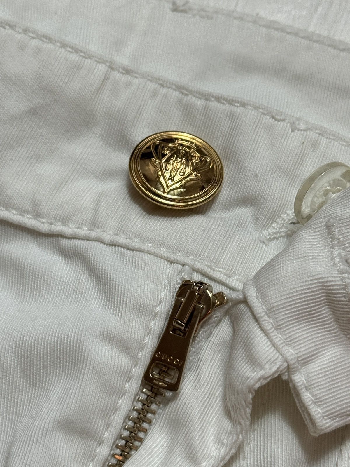 Gucci VINTAGE GUCCI 2000s LEGGINGS PANTS Size 26" / US 2 / IT 38 - 8 Thumbnail