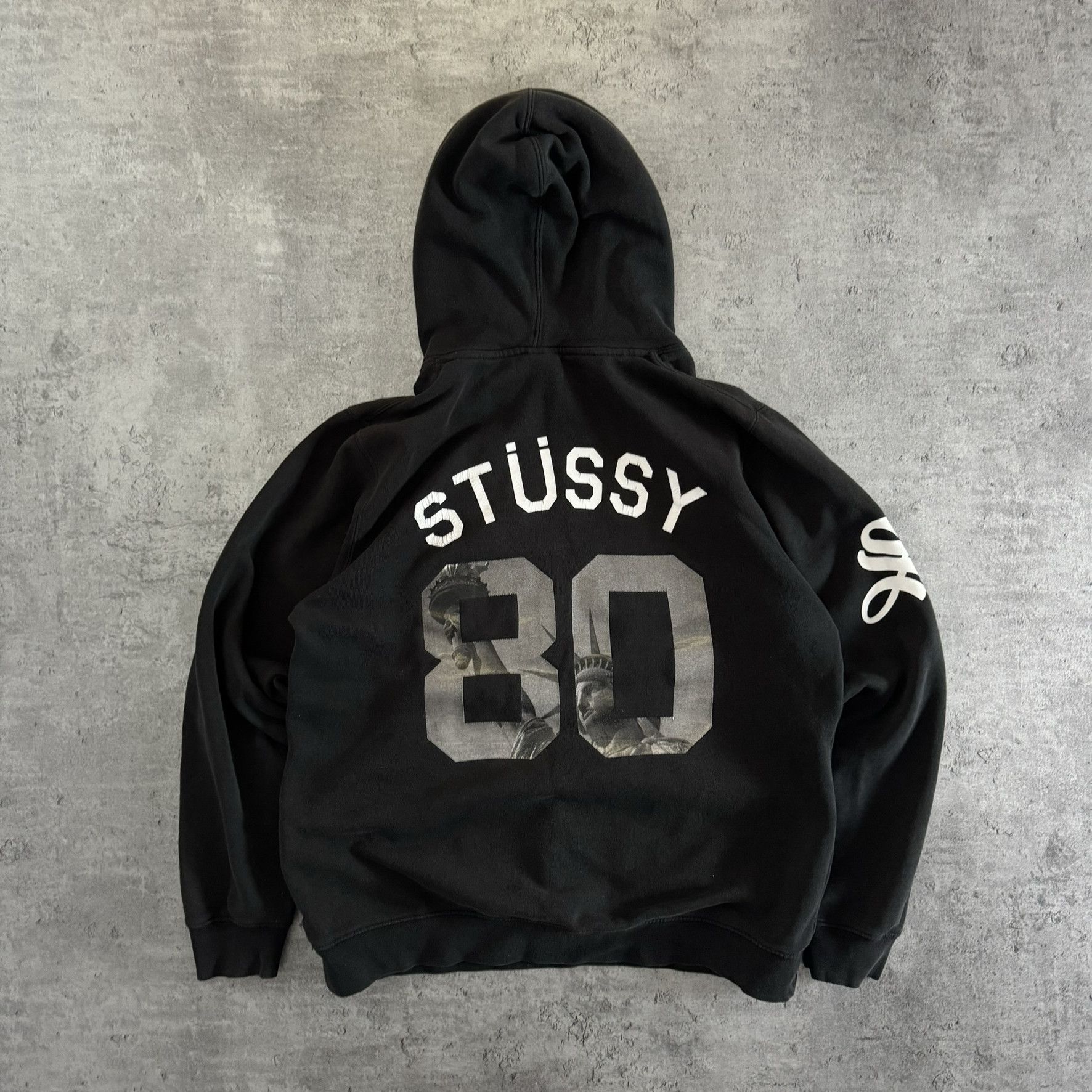 Stussy × Vintage Stussy New York City 80 Hoodie Size US M / EU 48-50 / 2 - 9 Thumbnail