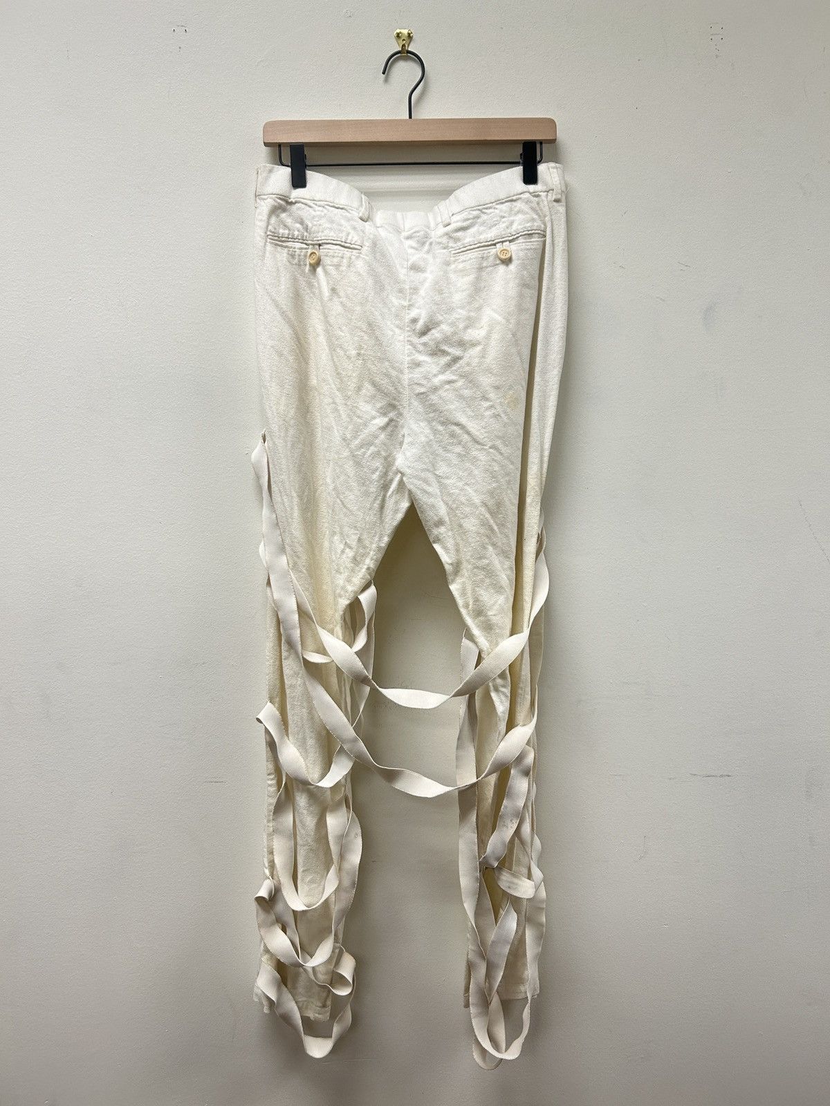 Helmut Lang SS 2004 Sample Bondage Trousers Size US 32 / EU 48 - 5 Thumbnail