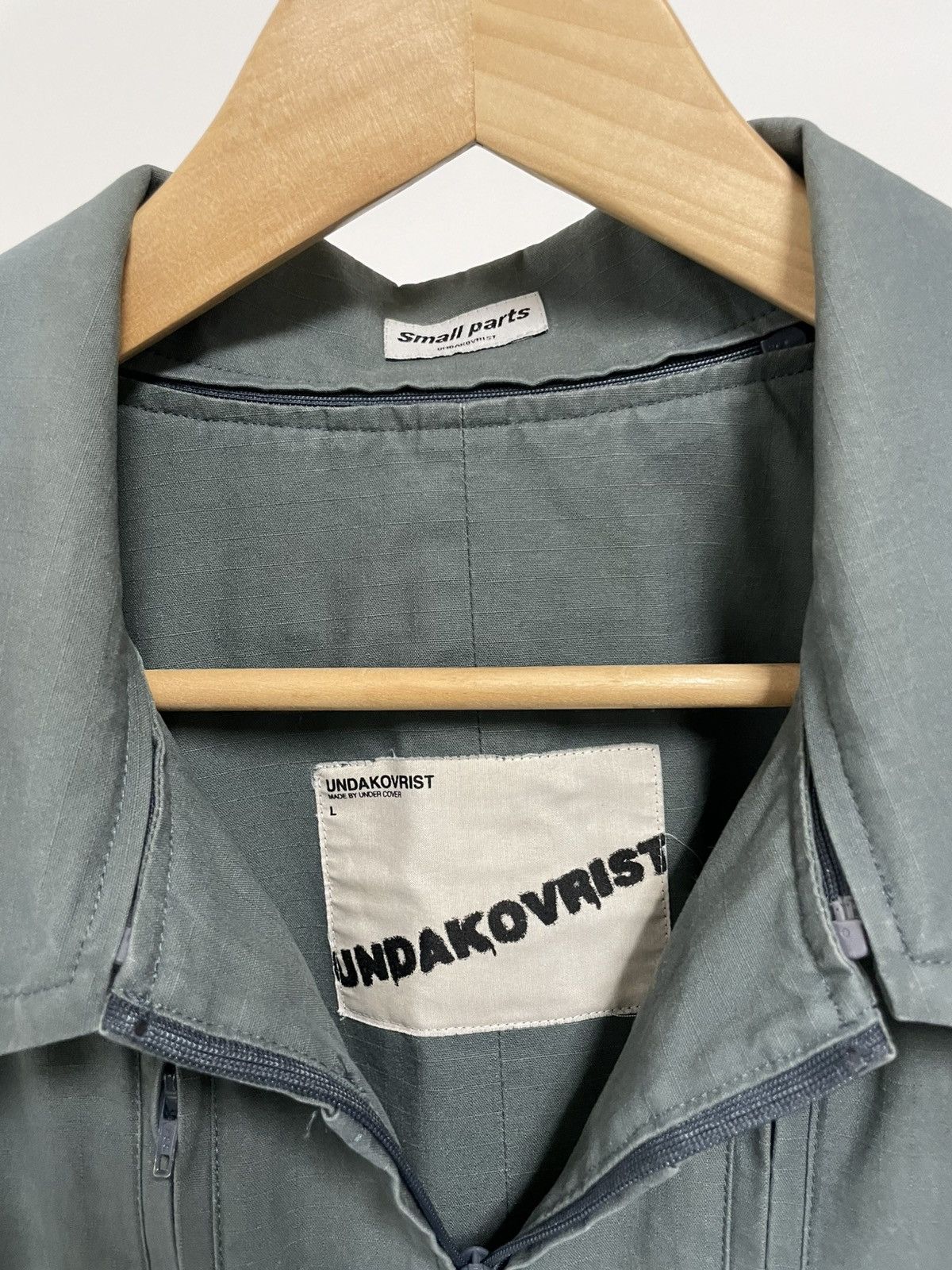 Undercover Small Parts 1999 AW Ripstop Work Jacket Undakoverist Size US L / EU 52-54 / 3 - 3 Thumbnail