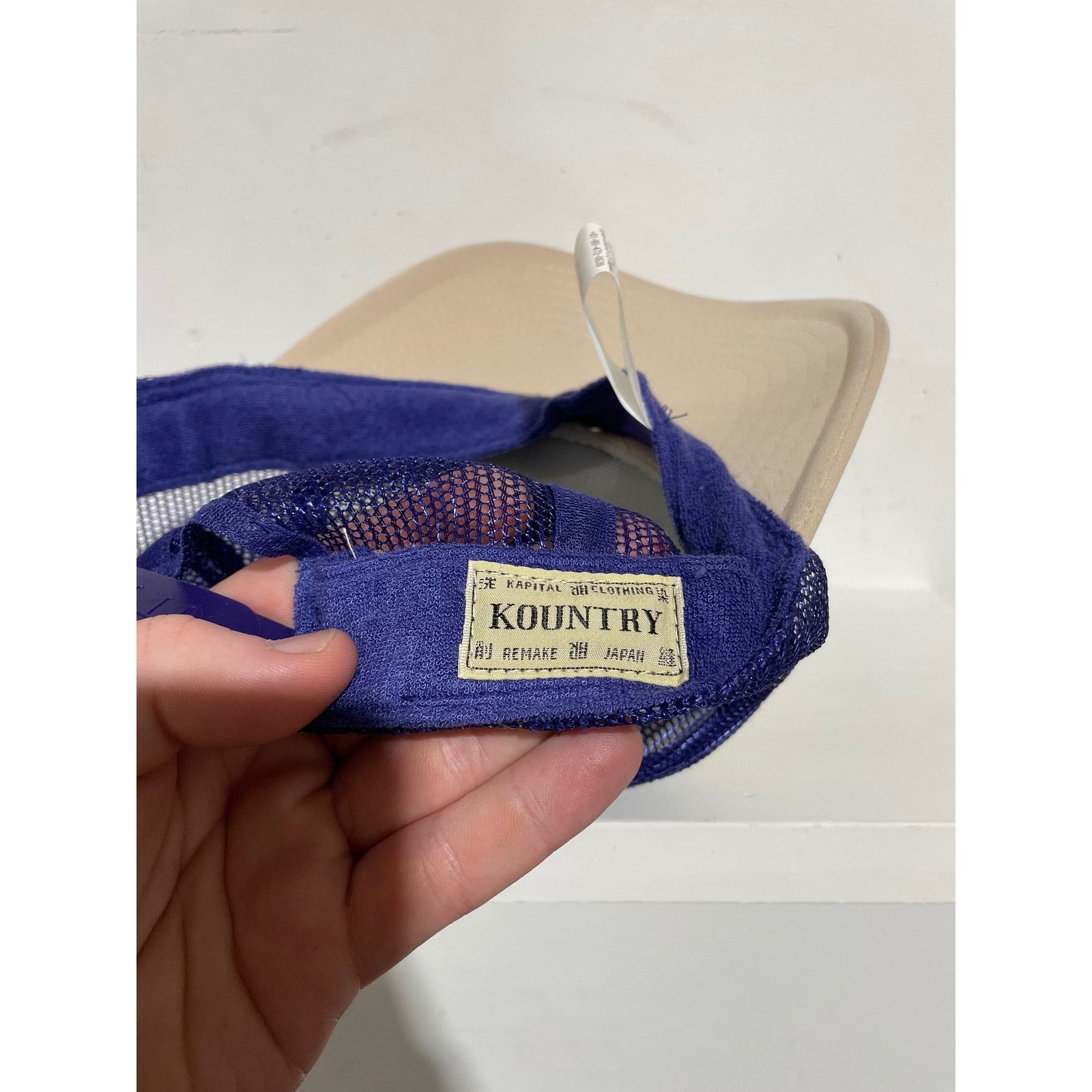 Kapital KAPITAL CONEYCOWBOYWAY PURPLE TRUCKER HAT Size ONE SIZE - 3 Thumbnail