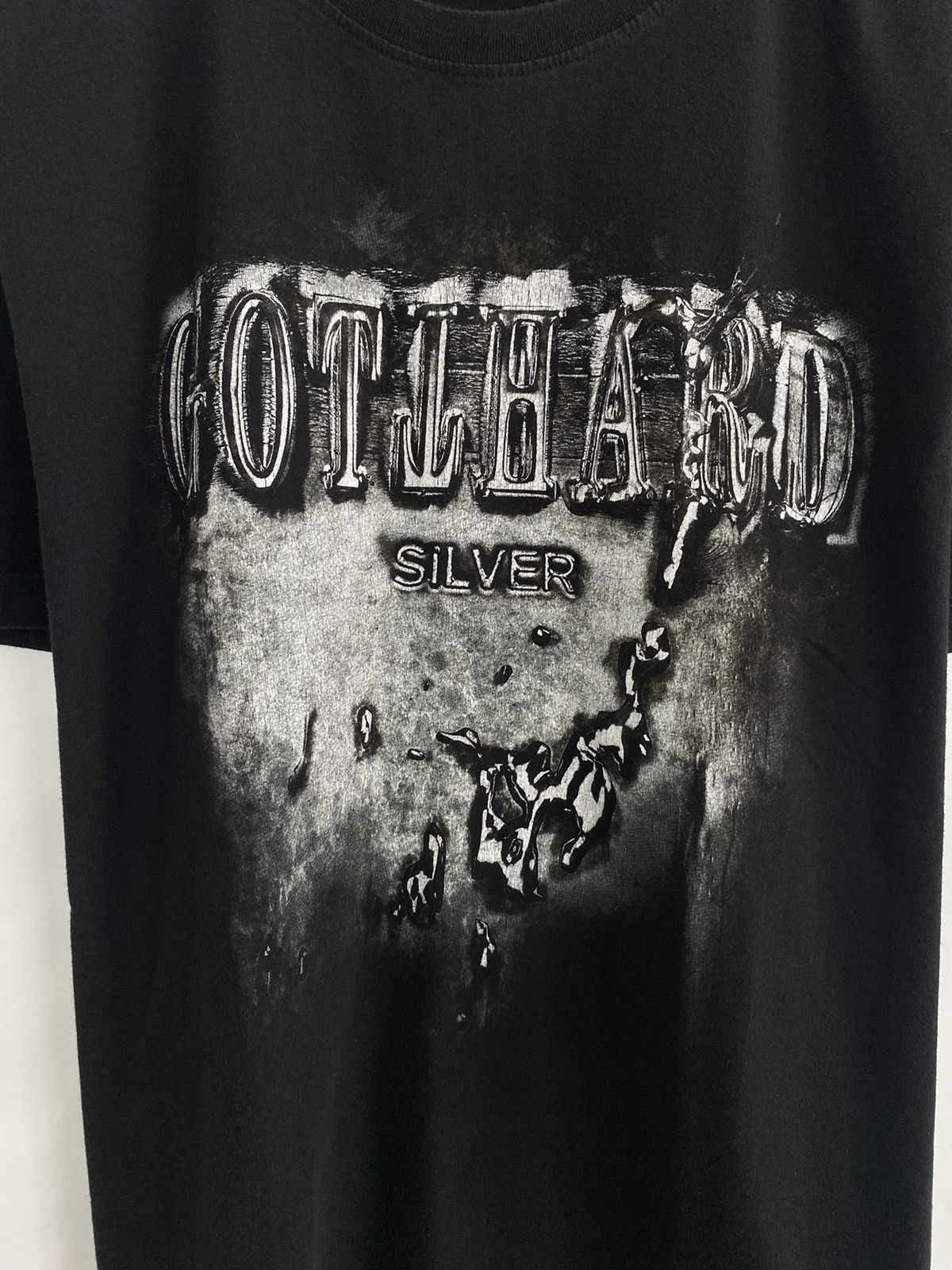 Band Tees Vintage GOTTHARD Silver Rock Band t-shirt rare retro hype Size US XL / EU 56 / 4 - 3 Thumbnail