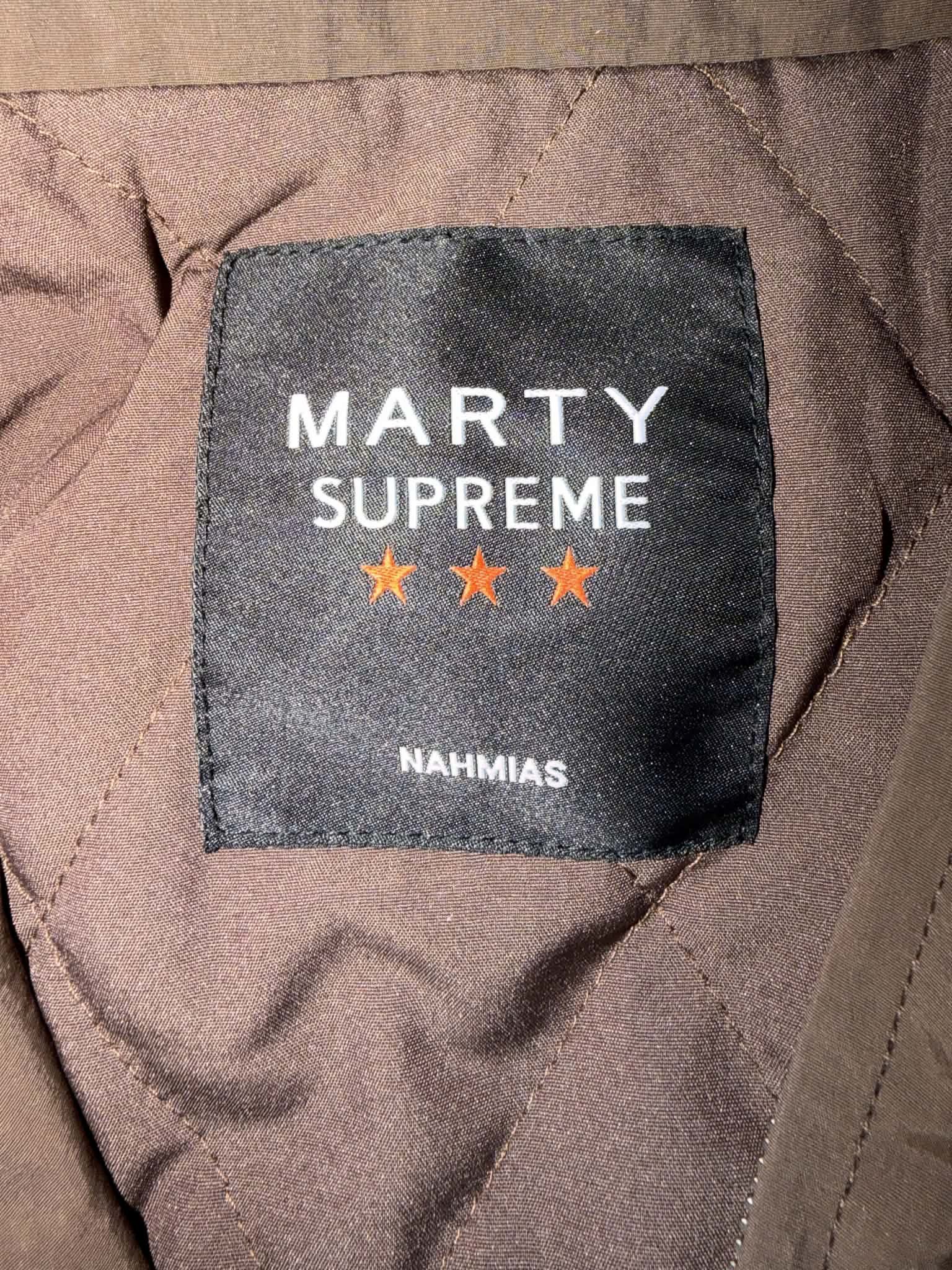 A24 × Nahmias Nahmias Marty Supreme Online Exclusive Jacket in Brown Size US XL / EU 56 / 4 - 4 Thumbnail