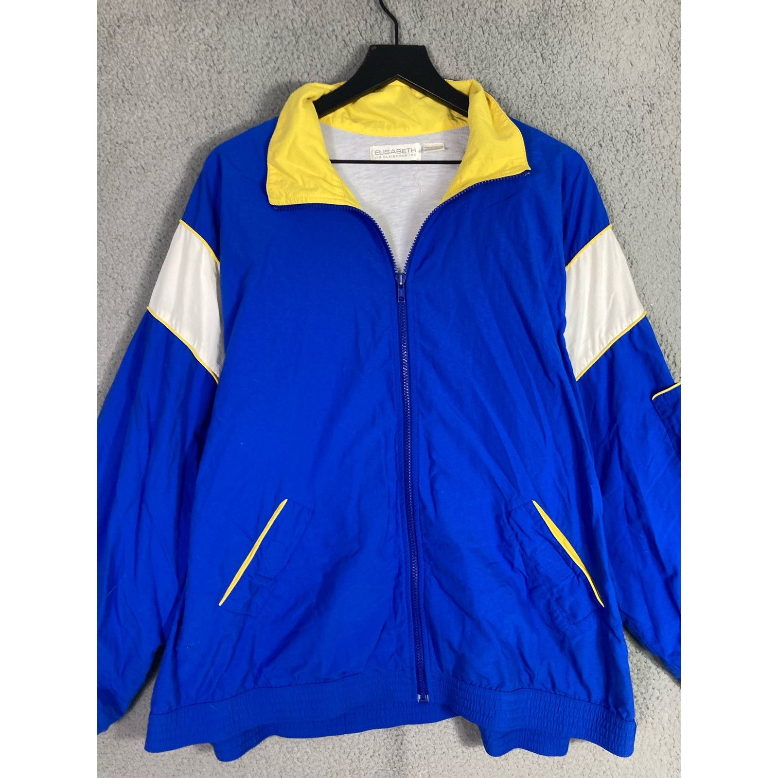 Vintage Vintage Elisabeth Liz Claiborne Tracksuit Blue 2XL Women Size XXL / US 16-18 / IT 52-54 - 3 Thumbnail