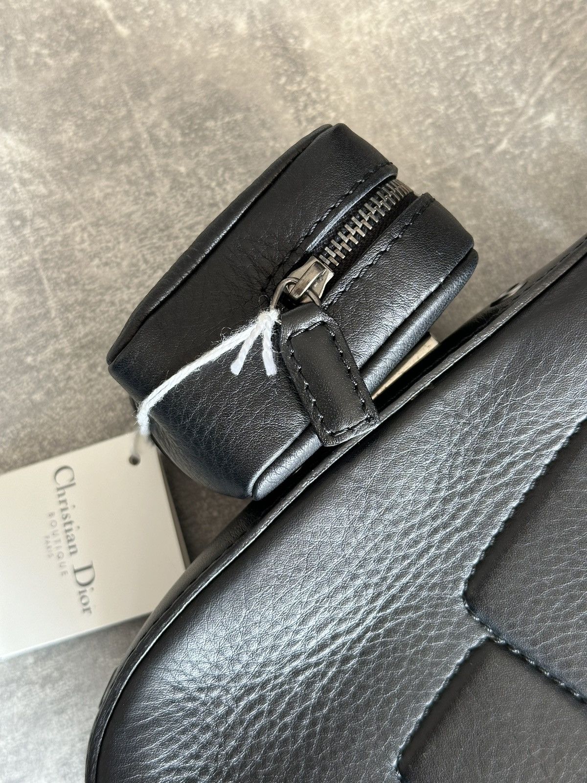 Dior DIOR Street Chic Columbus Evening Black Leather Shoulder Bag Size ONE SIZE - 21 Thumbnail