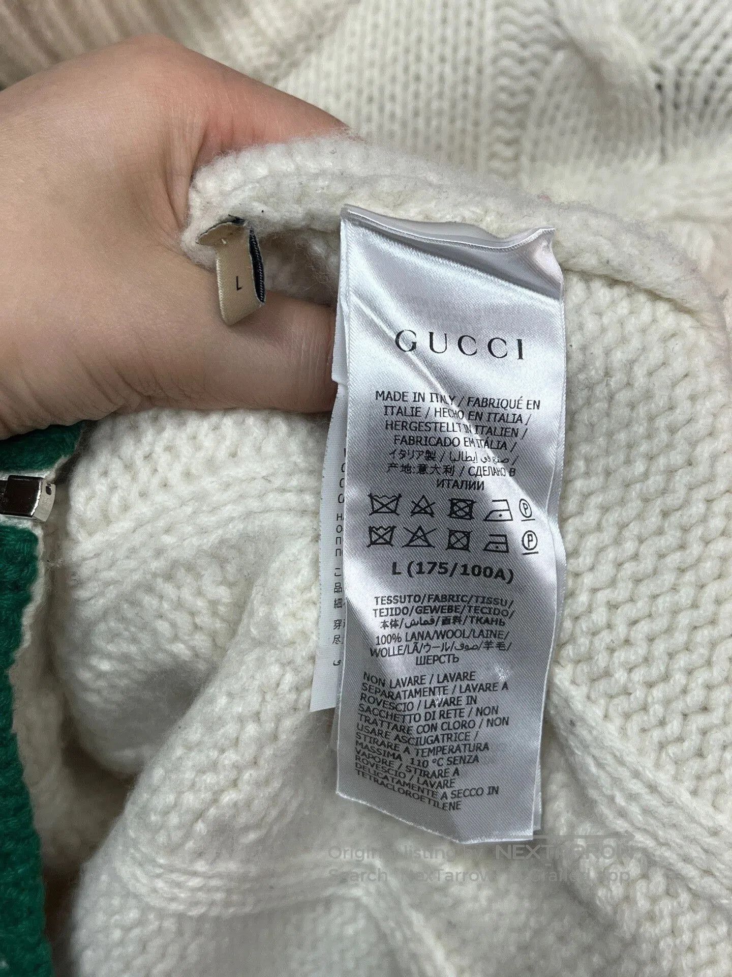 Gucci color block wool jacket by gucci. Size US L / EU 52-54 / 3 - 3 Thumbnail