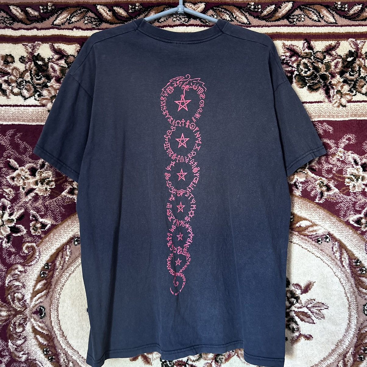 Band Tees Vintage Distressed Death Metal Pentagram Skull Thrashed Tee Size US L / EU 52-54 / 3 - 2 Thumbnail