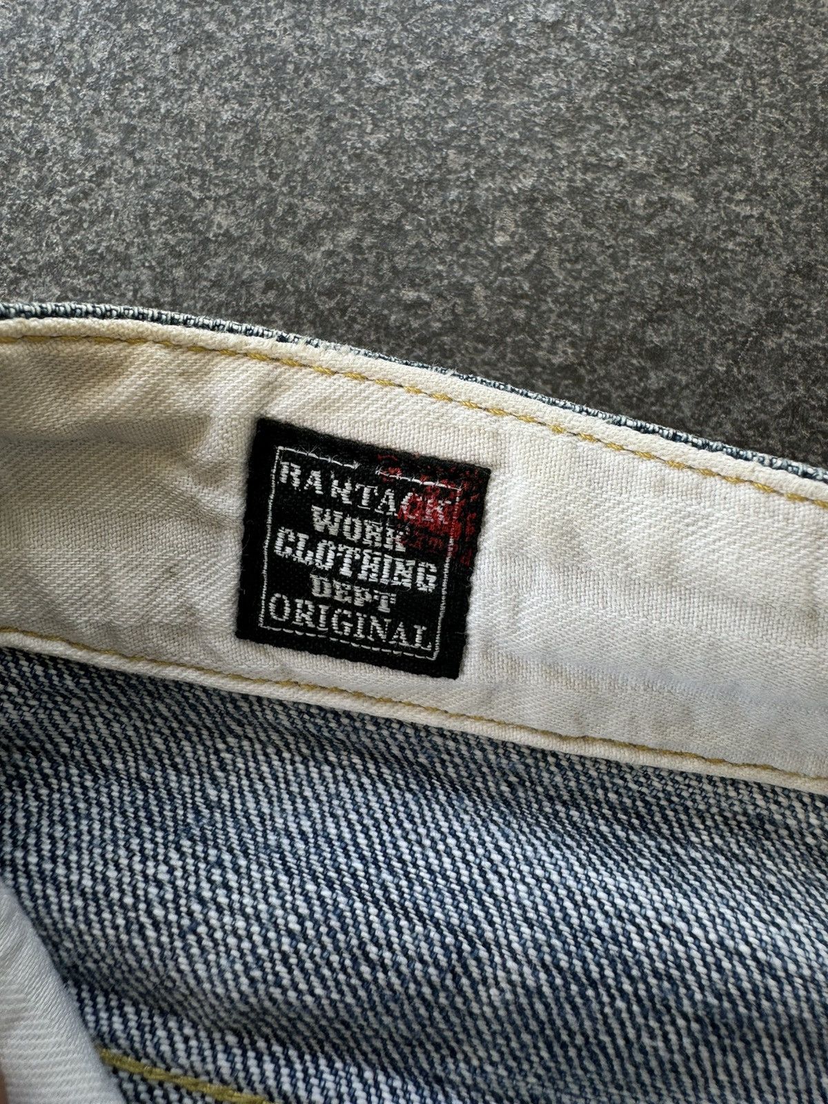 Japanese Brand Vintage Bartack Cargo Carpenter Jeans Size US 33 - 15 Thumbnail