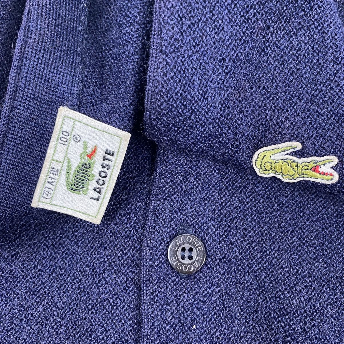 Lacoste Lacoste vintage cardigan sweater knitted Size US M / EU 48-50 / 2 - 3 Thumbnail