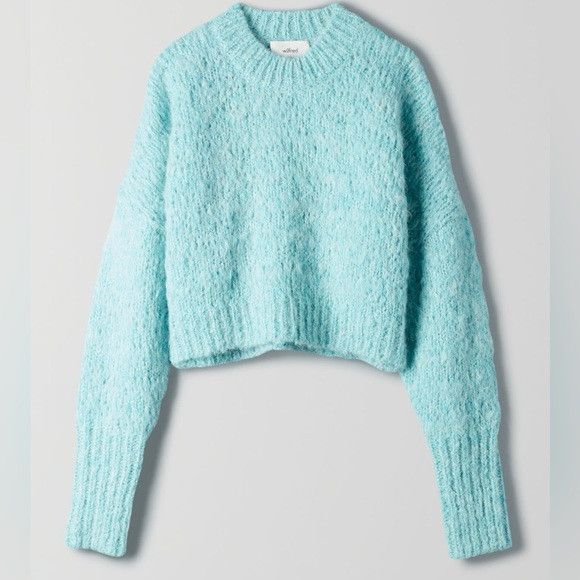 Aritzia Aritzia Wilfred Women's Sweater Cropped knit Size XS Size XS / US 0-2 / IT 36-38 - 6 Thumbnail
