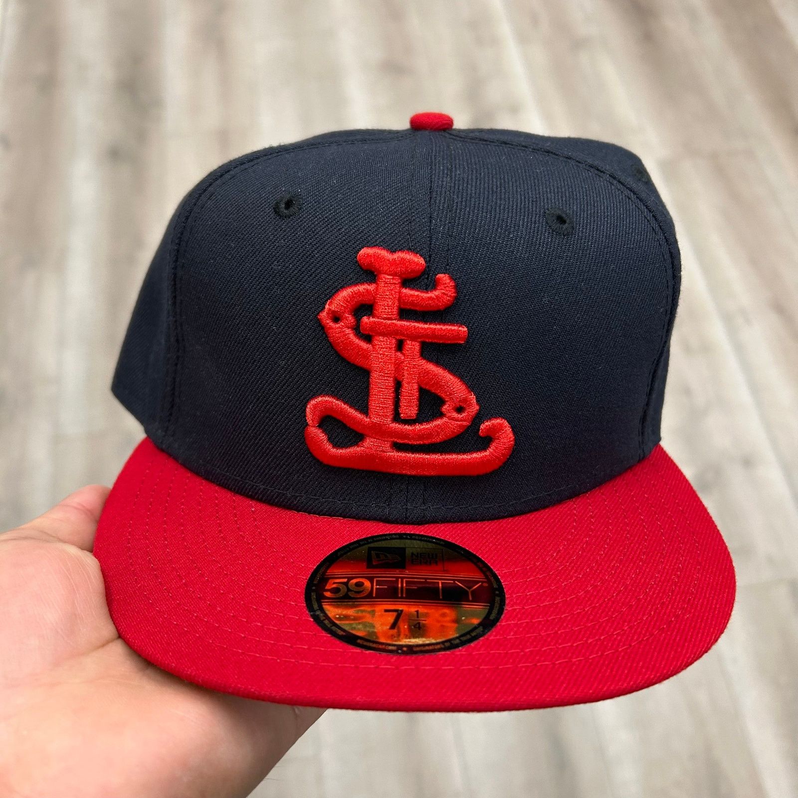 New Era new era St. Louis Cardinals Fitted Hat Cap Size 7 1/4 B10 Size ONE SIZE - 2 Thumbnail