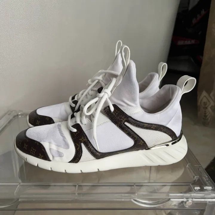 Louis Vuitton Louis Vuitton Aftergame Monogram Canvas Sneakers 0079 Size US 8 / IT 38 - 1 Thumbnail