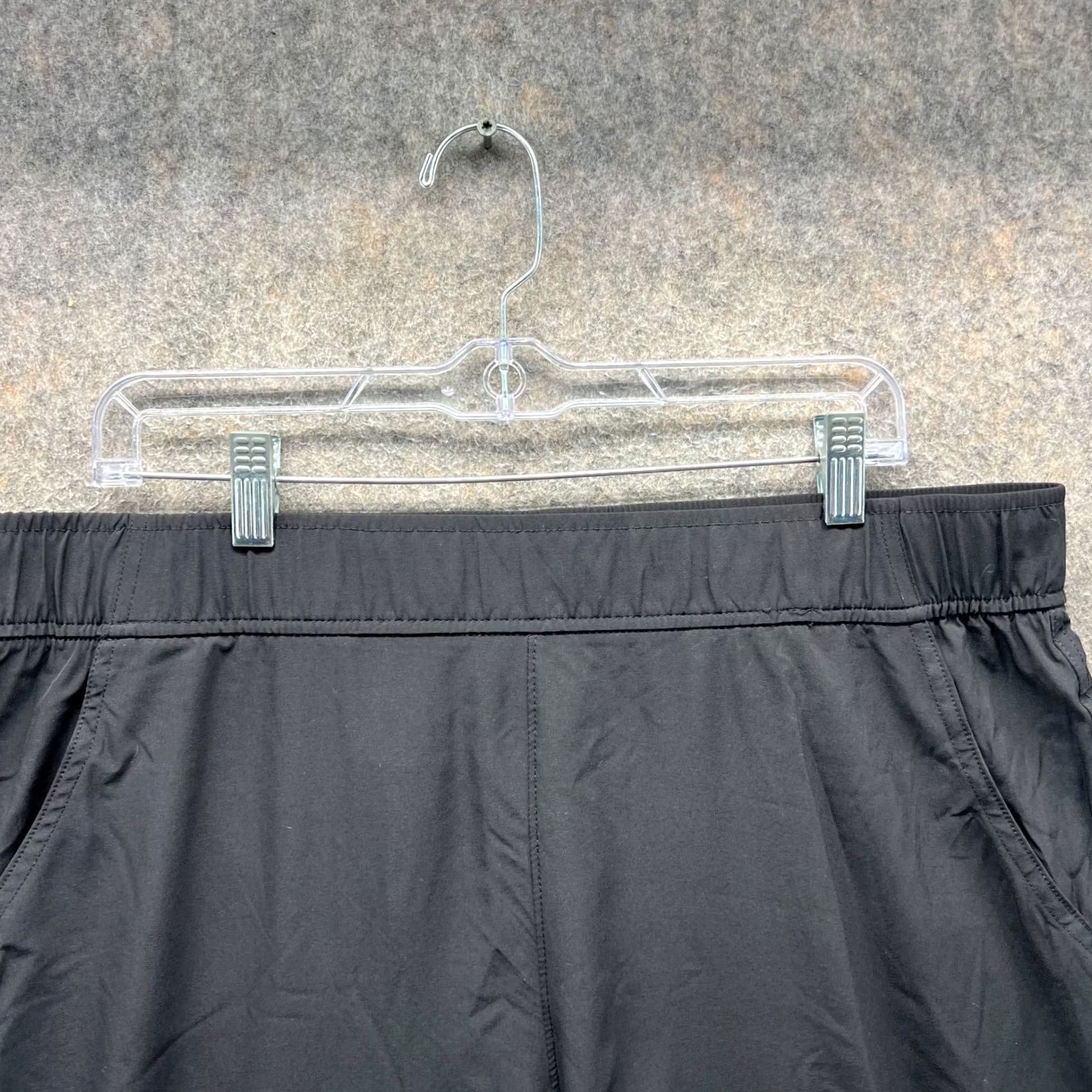 Eddie Bauer Eddie Bauer Pants Womens XL Black Elastic Waist Lightweight Knit Regular Inseam 30 in Straight Style Sweatpants Bag Logo Size 40" / US 18 - 7 Thumbnail