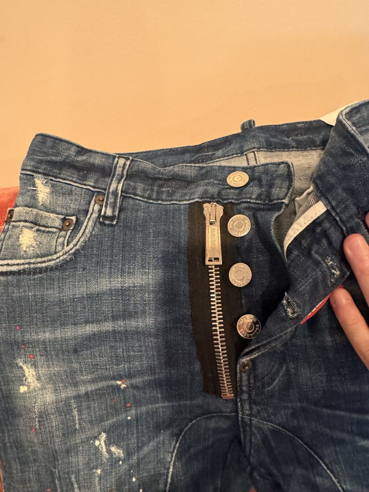 Dsquared2 dsquared denim ripped jeans with details Size US 28 / EU 44 - 5 Thumbnail