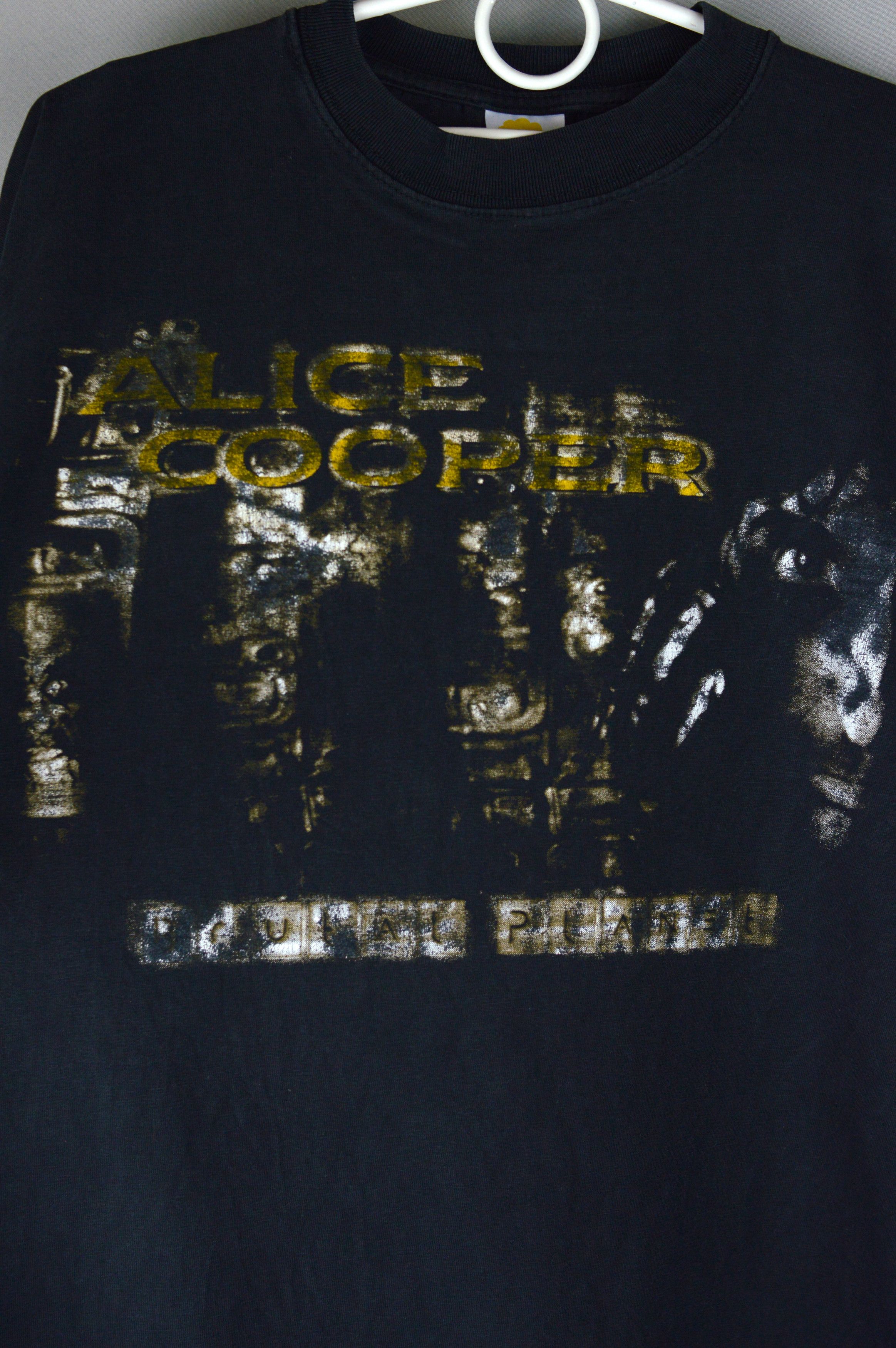 Band Tees × Vintage Vintage Alice Cooper Brutal Planet 2000 t shirt Size US L / EU 52-54 / 3 - 3 Thumbnail