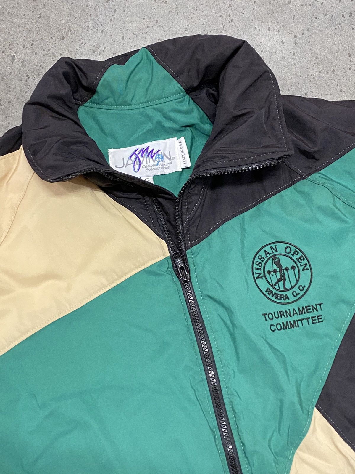 Vintage 90’s Nissan Open x Jammin Golf Sportswear Zip Up Jacket Size US S / EU 44-46 / 1 - 5 Thumbnail