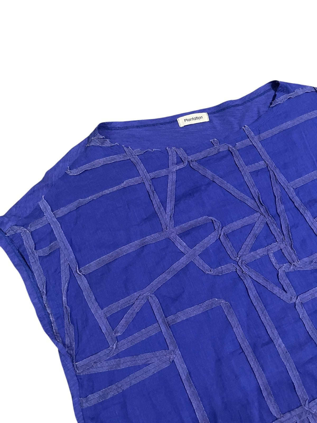 Issey Miyake Issey Miyake Plantation Sashiko Sleeve Less Size US L / EU 52-54 / 3 - 4 Thumbnail