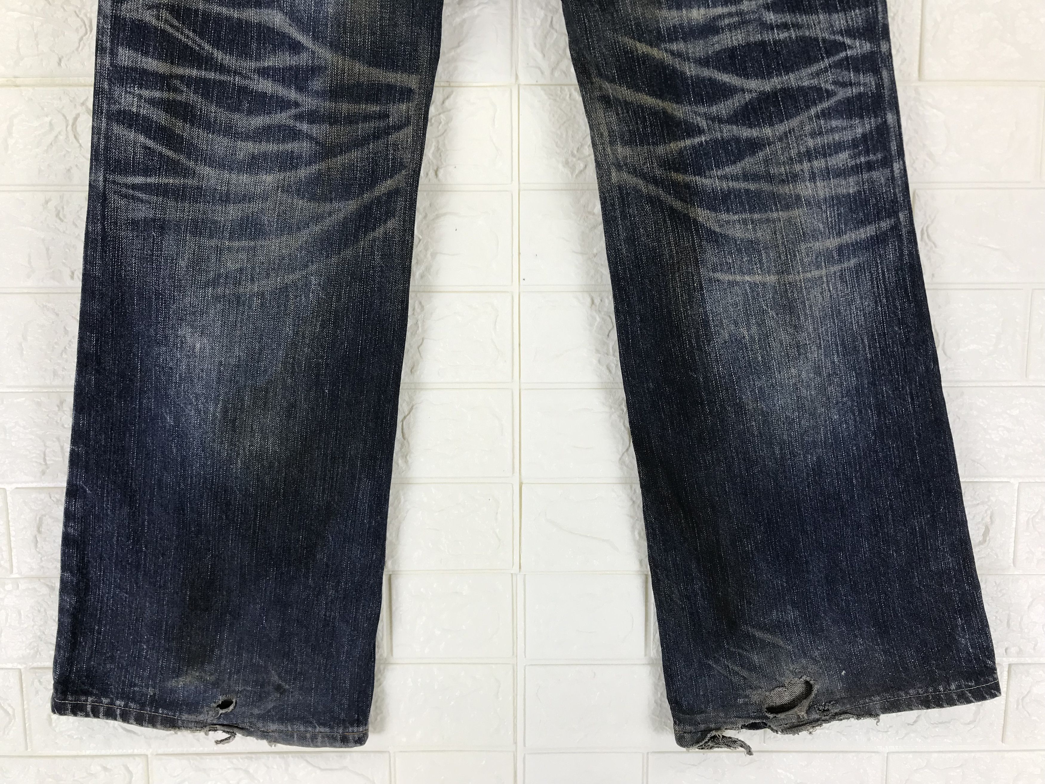 Edwin Vintage Edwin XV Faded Blue Flare Jeans Size US 34 / EU 50 - 8 Thumbnail
