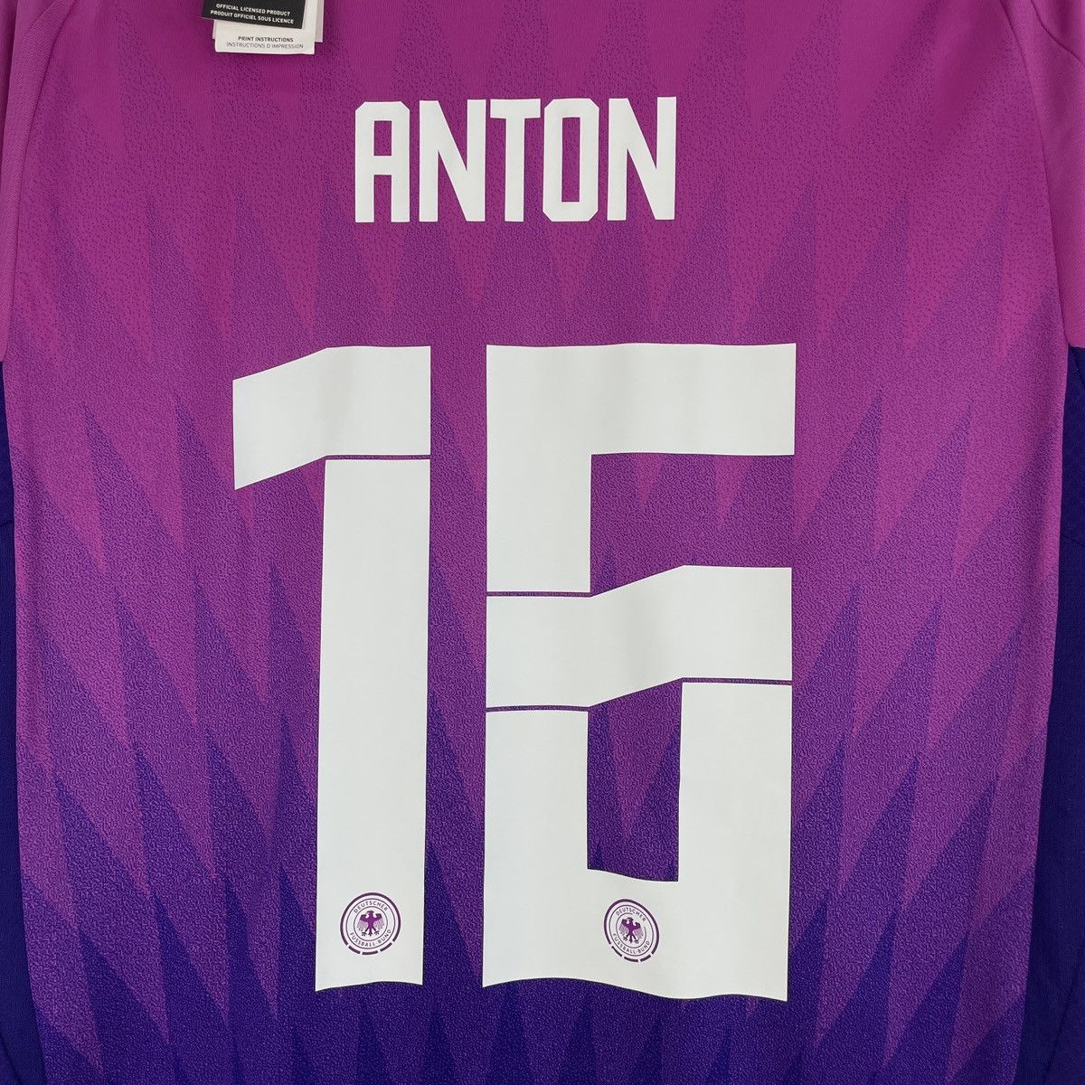 Adidas Germany Waldemar Anton Adidas Pink Jersey 2024/2025 size L Size US L / EU 52-54 / 3 - 6 Thumbnail