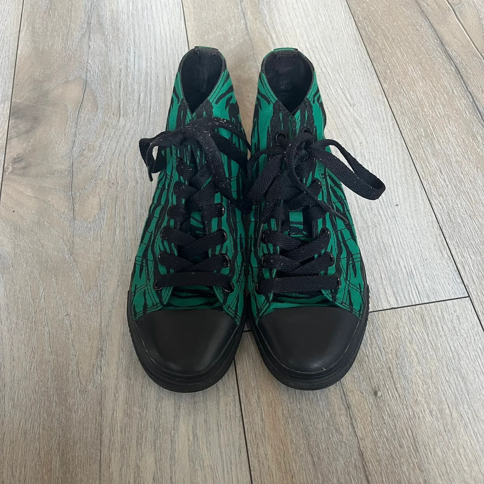 Adidas × Jeremy Scott Jeremy Scott x adidas 2014 Nizza Hi “Forest Green” Sneakers Size US 6 / IT 36 - 3 Thumbnail