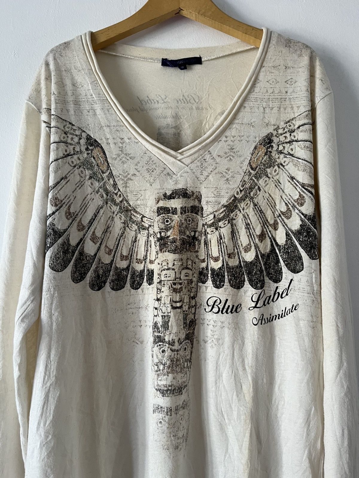 semanticdesign Vintage Semantic Design Tribal Blue Label Vkei Long Sleeve Size US M / EU 48-50 / 2 - 4 Thumbnail
