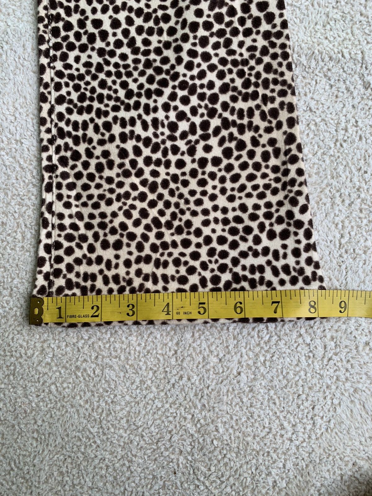 Designer × Moschino Moschino Leopard Flared Jeans Size 29" - 17 Thumbnail
