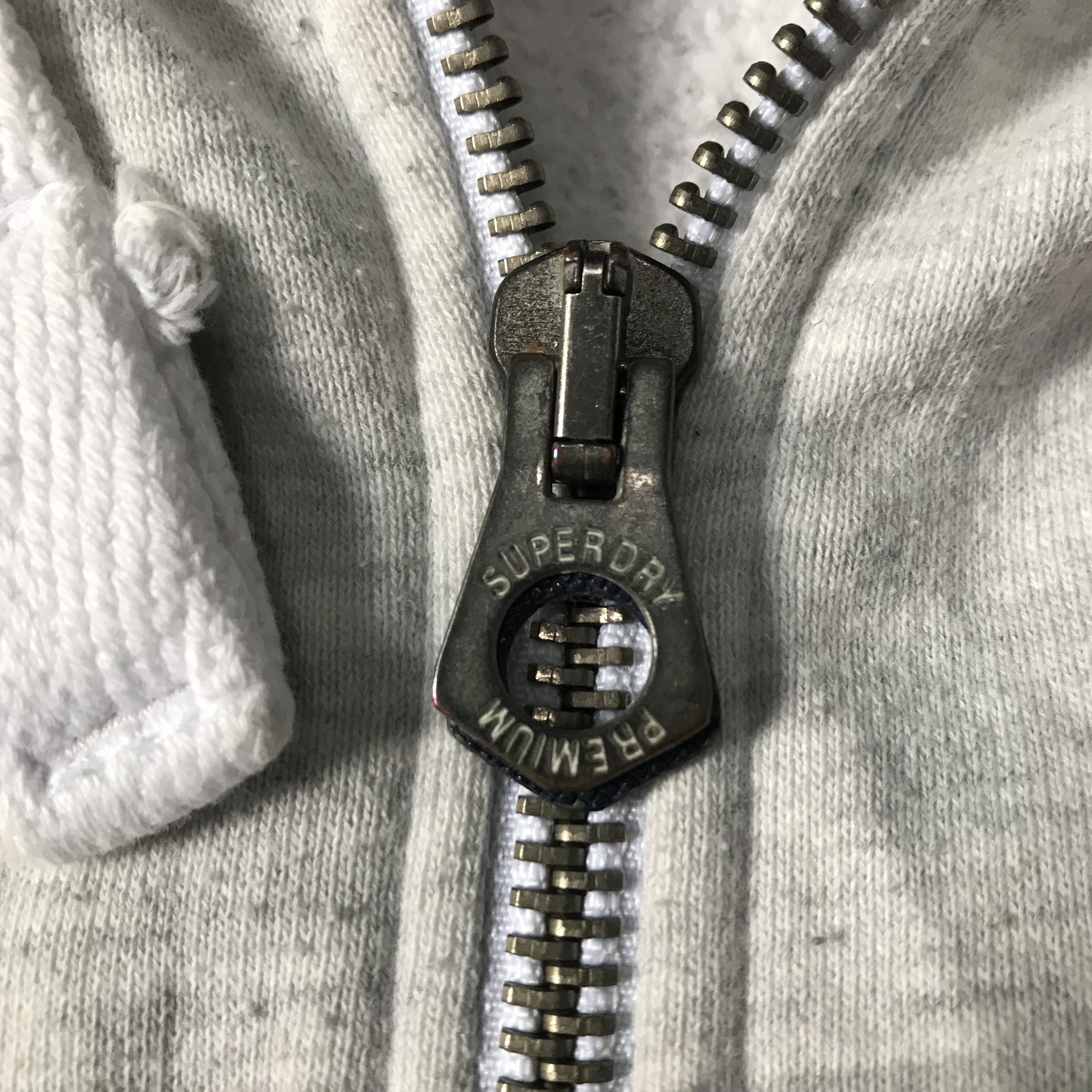 Superdry Vintage Superdry Japan Grey Jacket Hoodie track and field Size US M / EU 48-50 / 2 - 5 Thumbnail