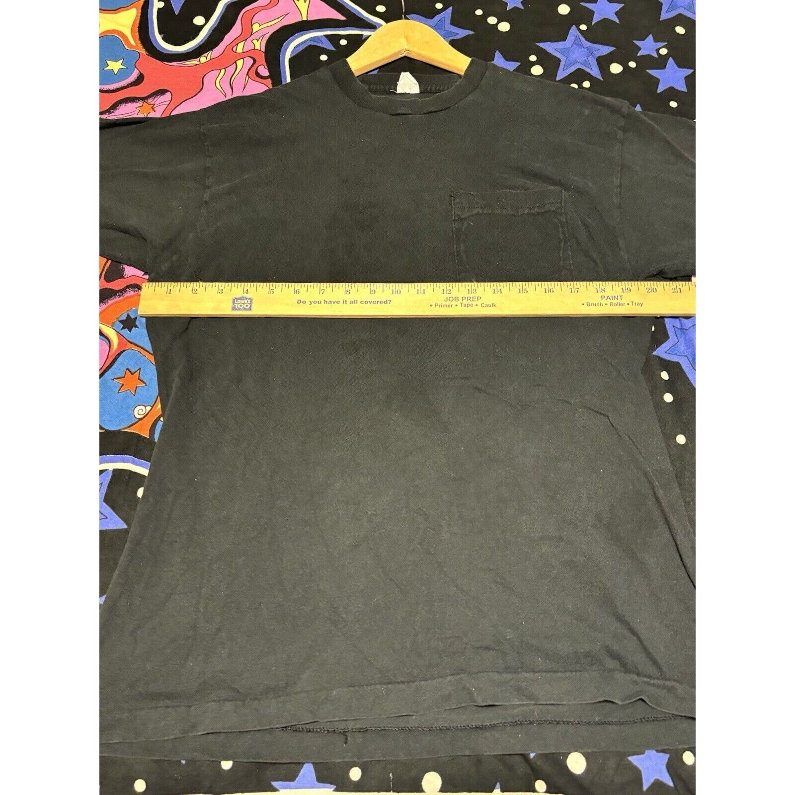 Other Vintage Faded Black Blank Shirt Size Unknown Brand Unknown Size US L / EU 52-54 / 3 - 9 Thumbnail
