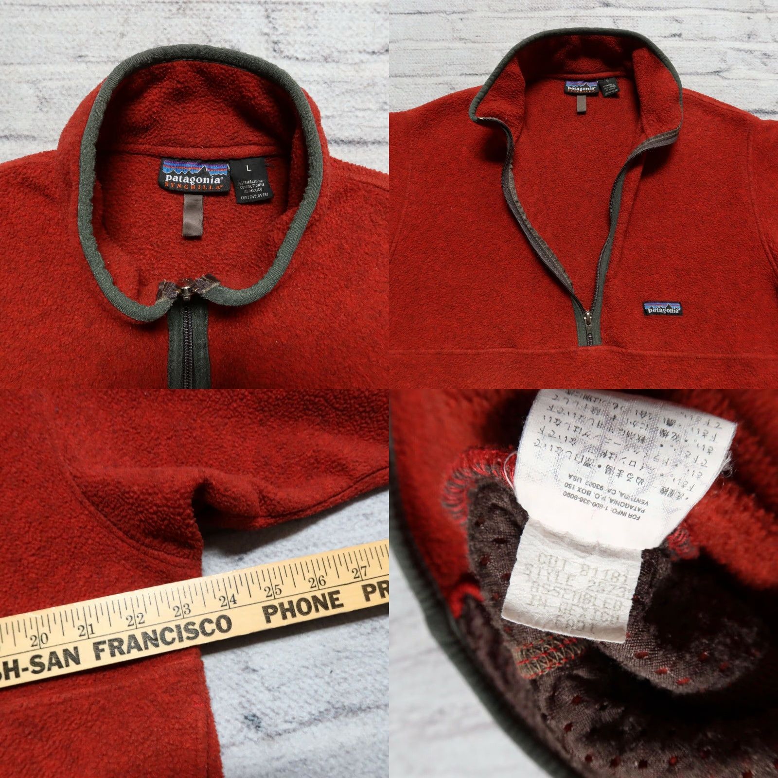 Patagonia Vintage Patagonia Synchilla Fleece Sweater Men Large Red 2001 Vintage Synchilla Fleece Sweater Mens Large Red Patagonia Size US L / EU 52-54 / 3 - 8 Thumbnail