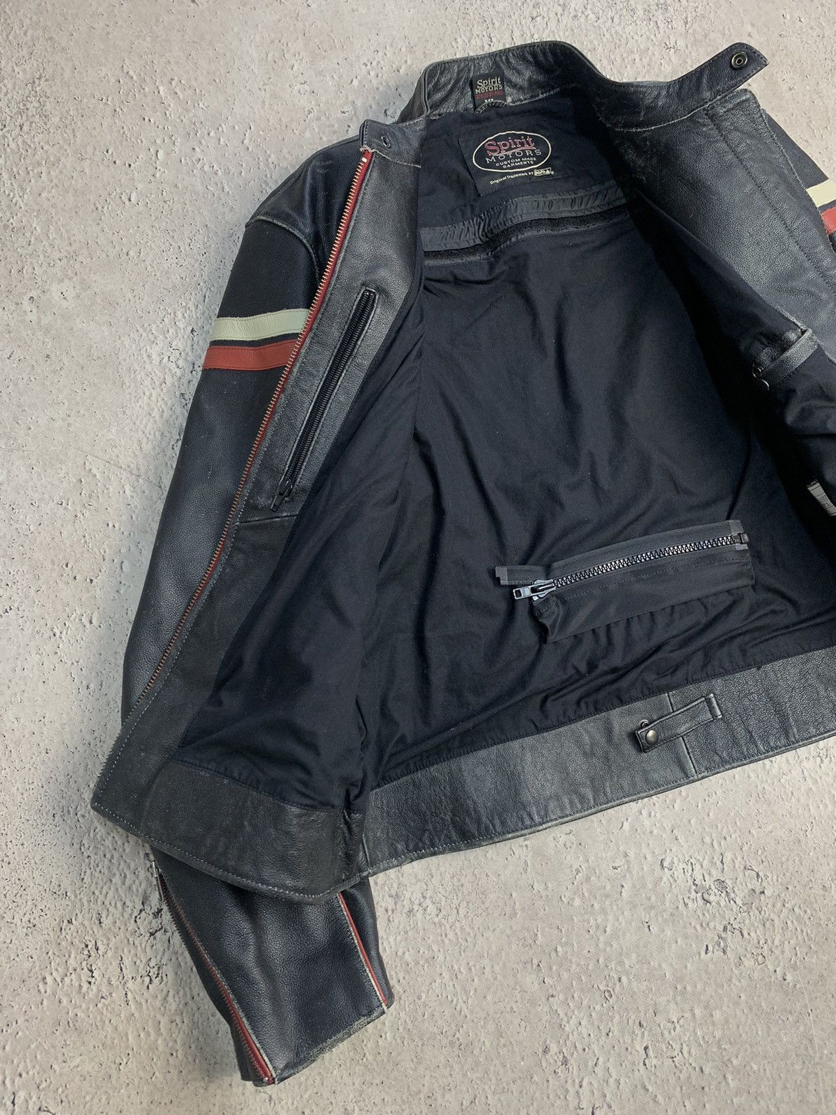 Harley Davidson Harley Davidson Leather Biker Jacket USA Vintage 90s Size US XL / EU 56 / 4 - 8 Thumbnail