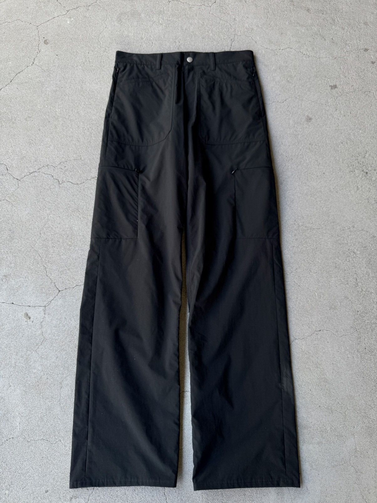 Other MATSUFUJI 24AW Black Multi-Zip Cargo Pants Size US 30 / EU 46 - 1 Thumbnail