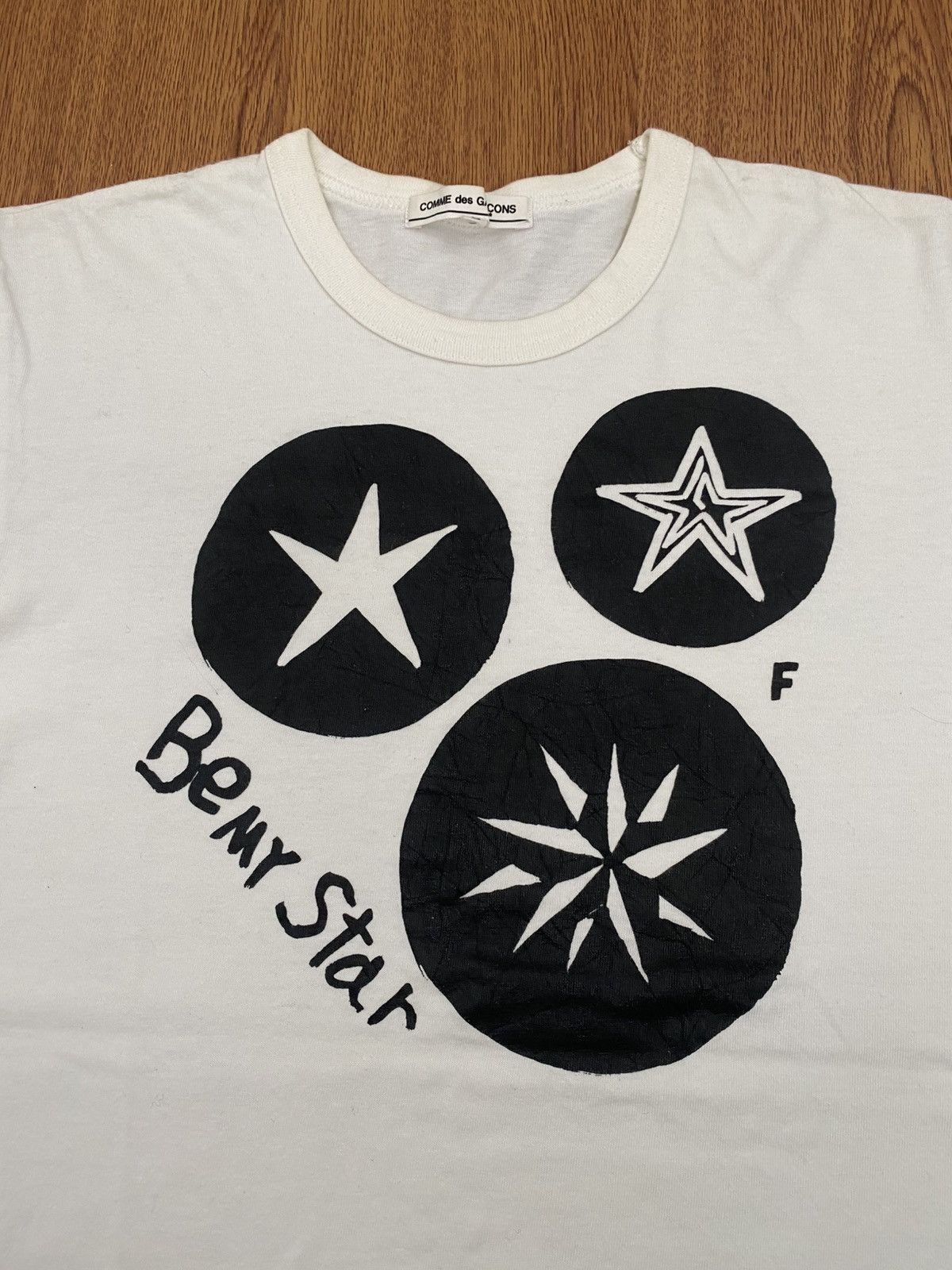 Comme des Garcons Comme des garcons Be my star t-shirt Size US S / EU 44-46 / 1 - 2 Thumbnail