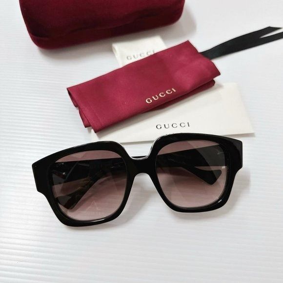 image of NWT Gucci Gg1372S - 002 Havana Sunglasses in Brown, Men's