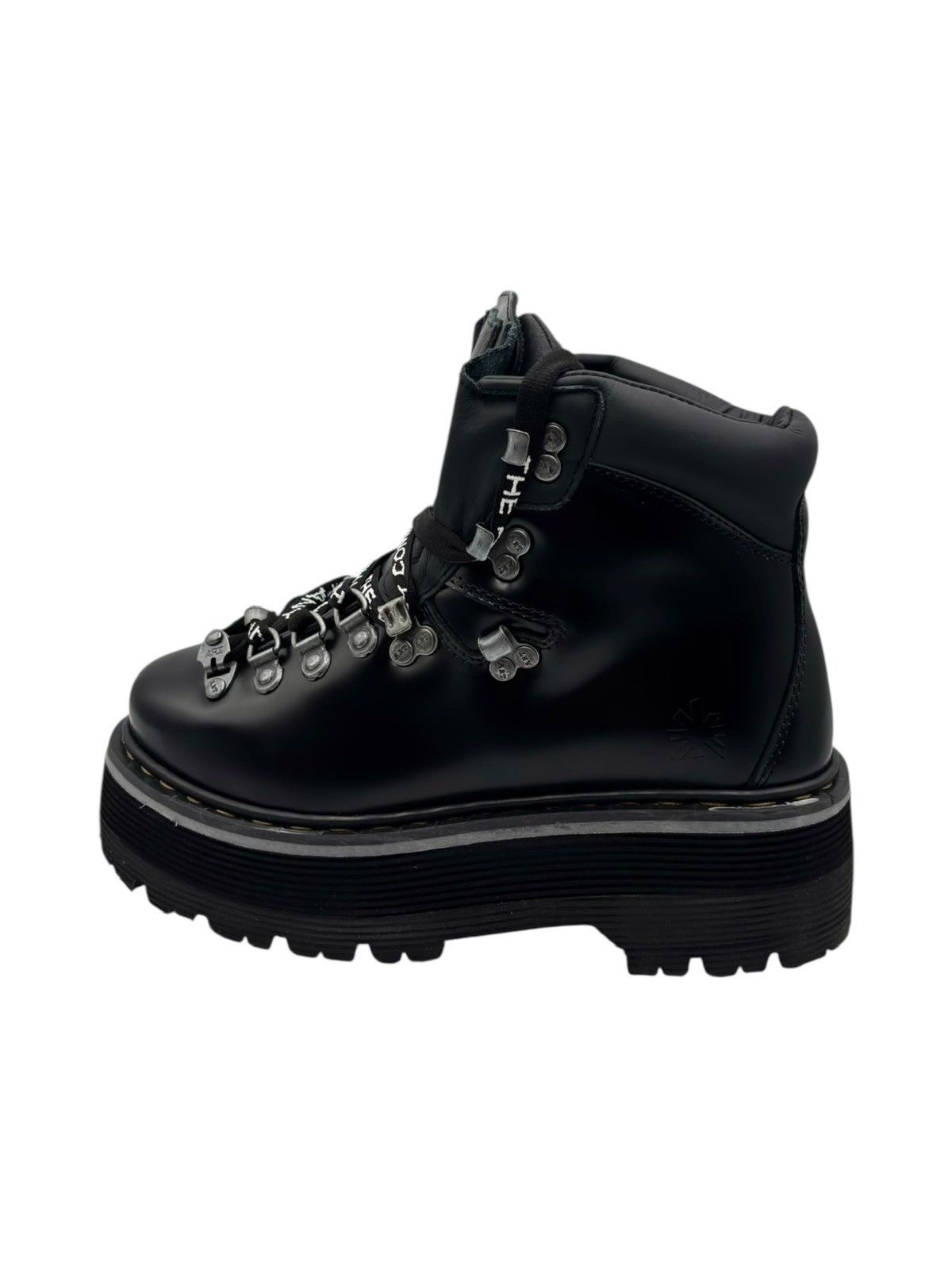Other Vintage Art black leather platform boots Size 39 Size US 6 / IT 36 - 8 Thumbnail