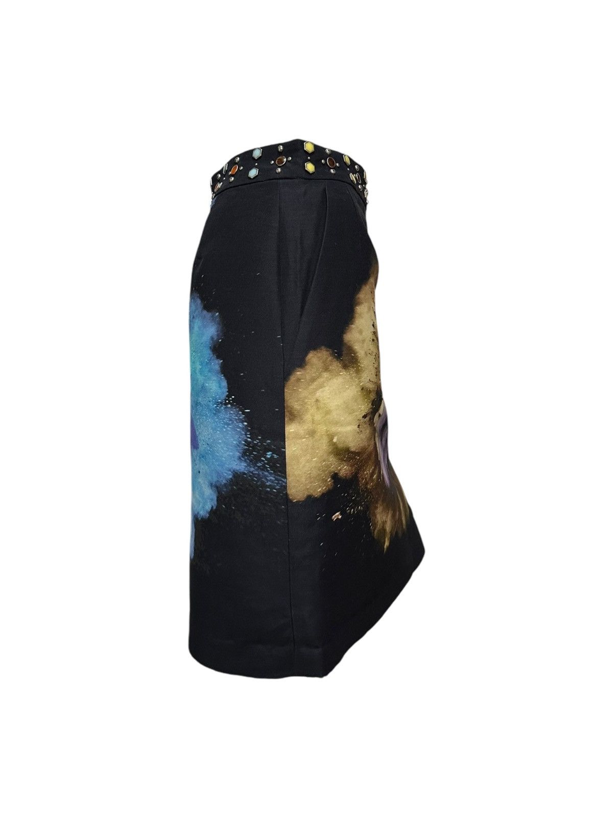 Undercover UNDERCOVER S/S 2016 "The Greatest" Flower Print Studs Skirt Size 27" / US 4 / IT 40 - 3 Thumbnail