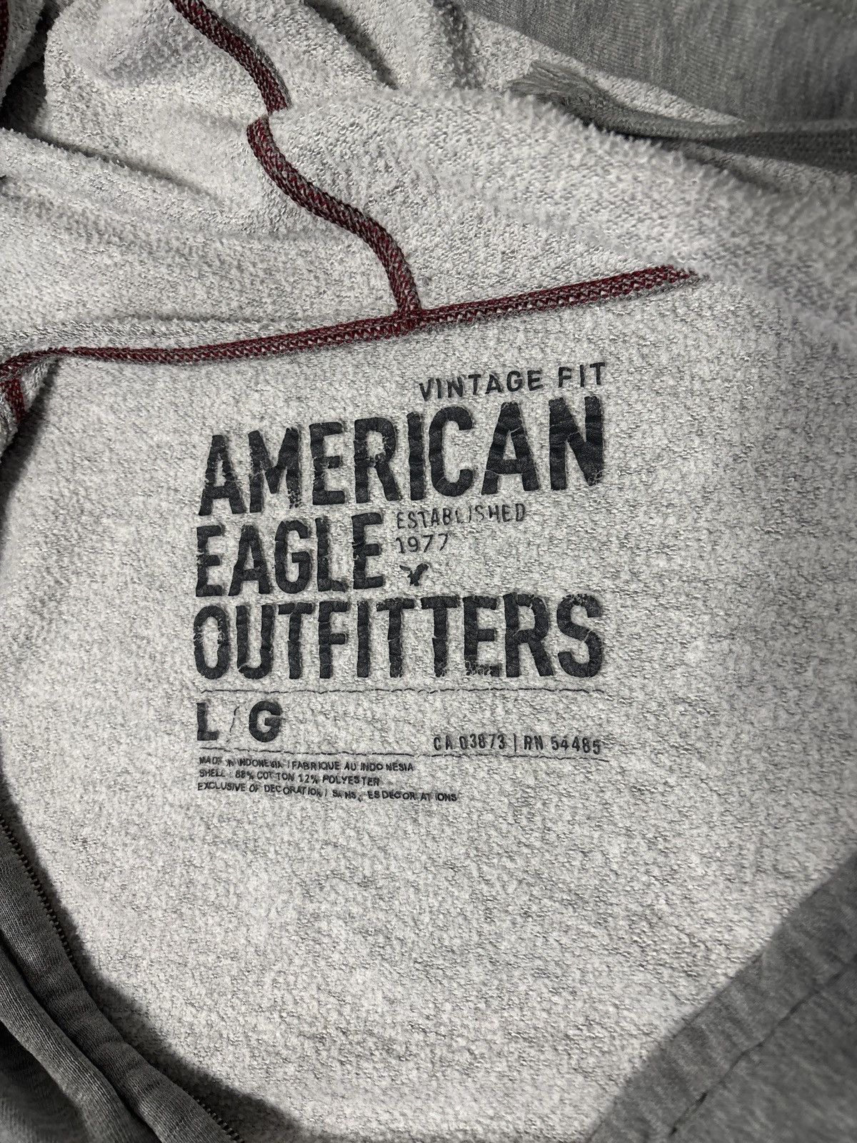 American Eagle Outfitters American Eagle - Essential Grey Zip Size US L / EU 52-54 / 3 - 3 Thumbnail