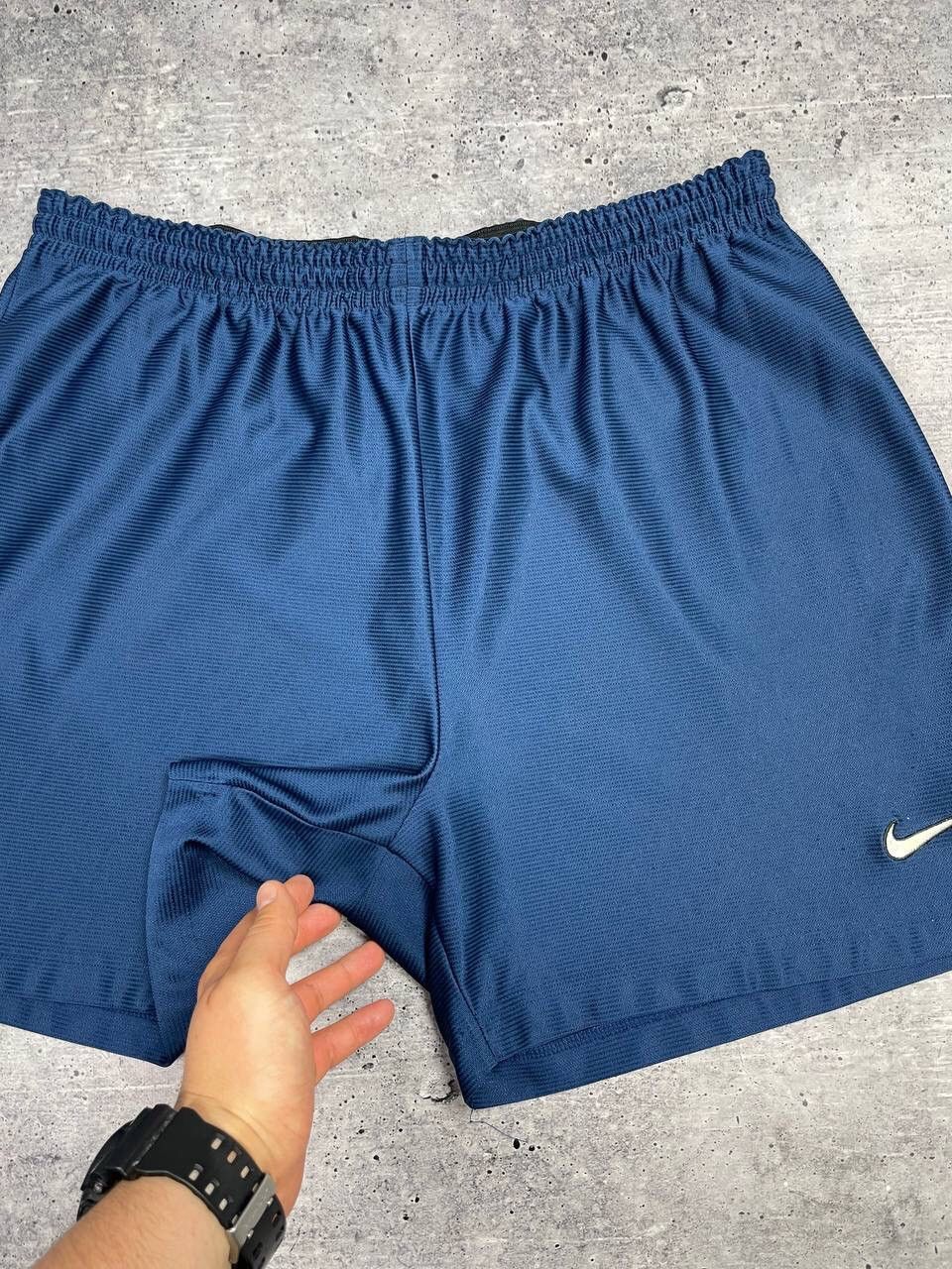 Nike × Vintage Vintage Nike Team 90’s Y2K Style Blue Swoosh Soccer Shorts Size US 36 / EU 52 - 5 Thumbnail