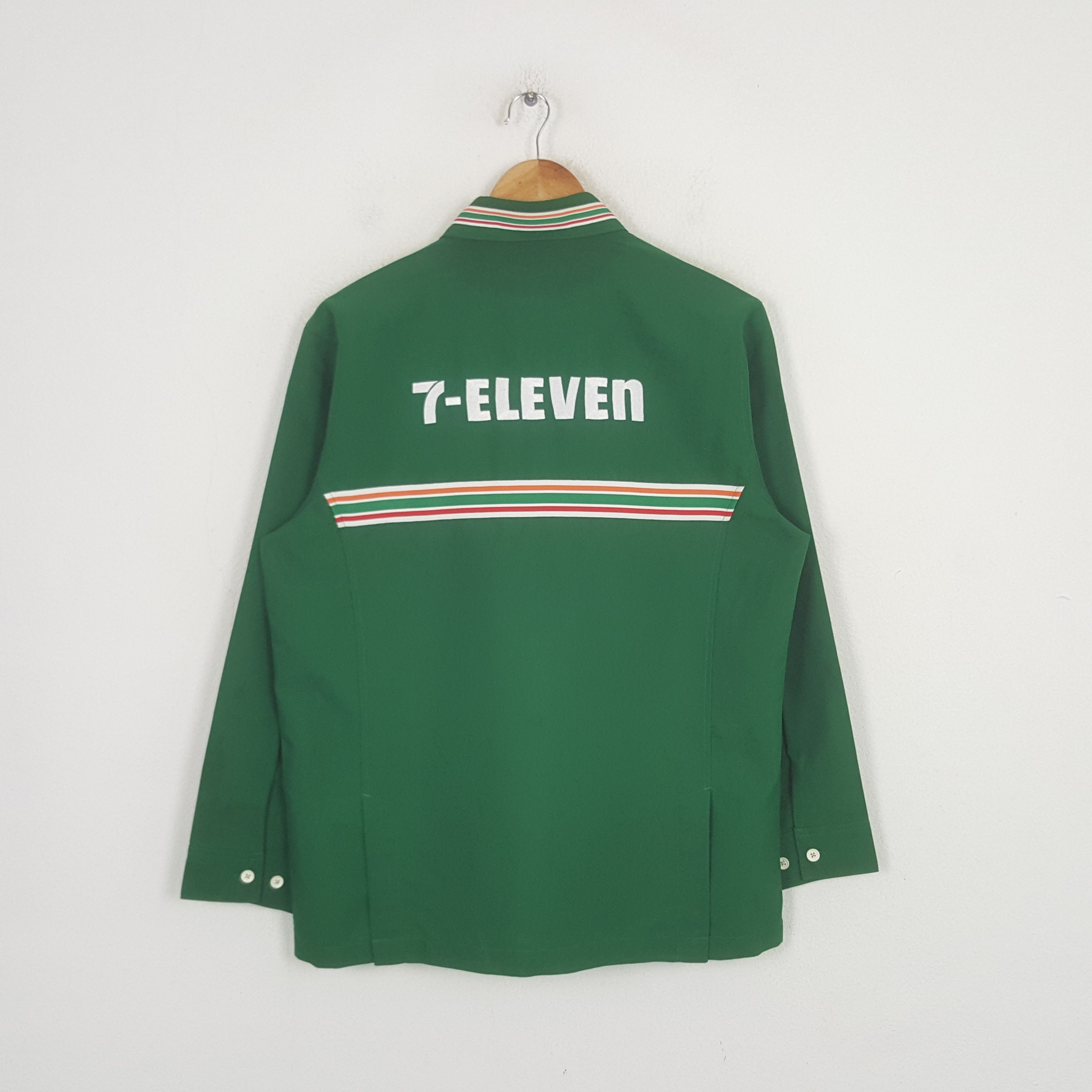 Japanese Brand Vintage 7 Eleven Japanese Uniform Jacket C299N53 Size US M / EU 48-50 / 2 - 1 Thumbnail