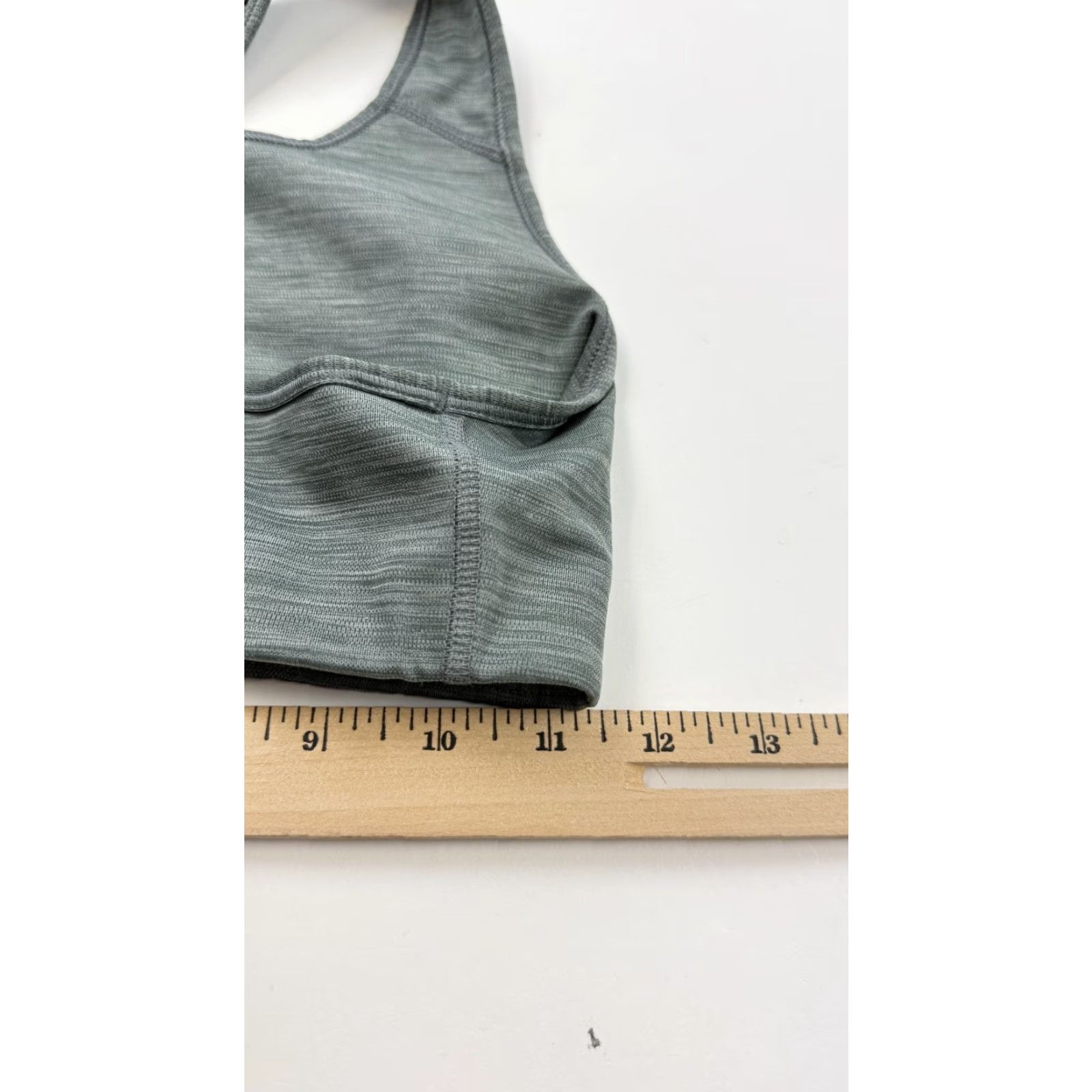 Nike Nike Sports Bra Womens Small Gray Dri-FIT Racerback Training Top Size S / US 4 / IT 40 - 5 Thumbnail