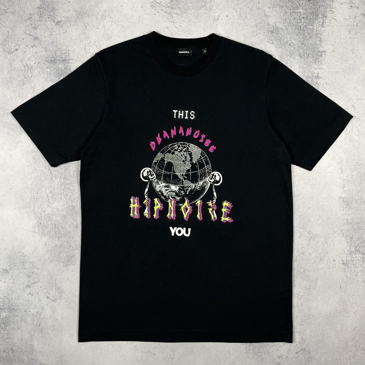 Diesel Designer Diesel “Hipnoise” y2k big logo oversize tee Size US S / EU 44-46 / 1 - 2 Thumbnail
