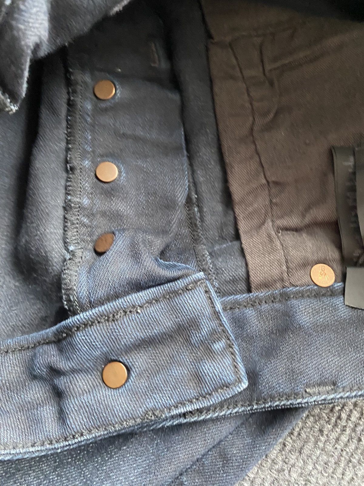 G-Star 🔥Opium Punk G Star dark washed blue jeans 3301 slim y2k goth Size US 34 / EU 50 - 8 Thumbnail