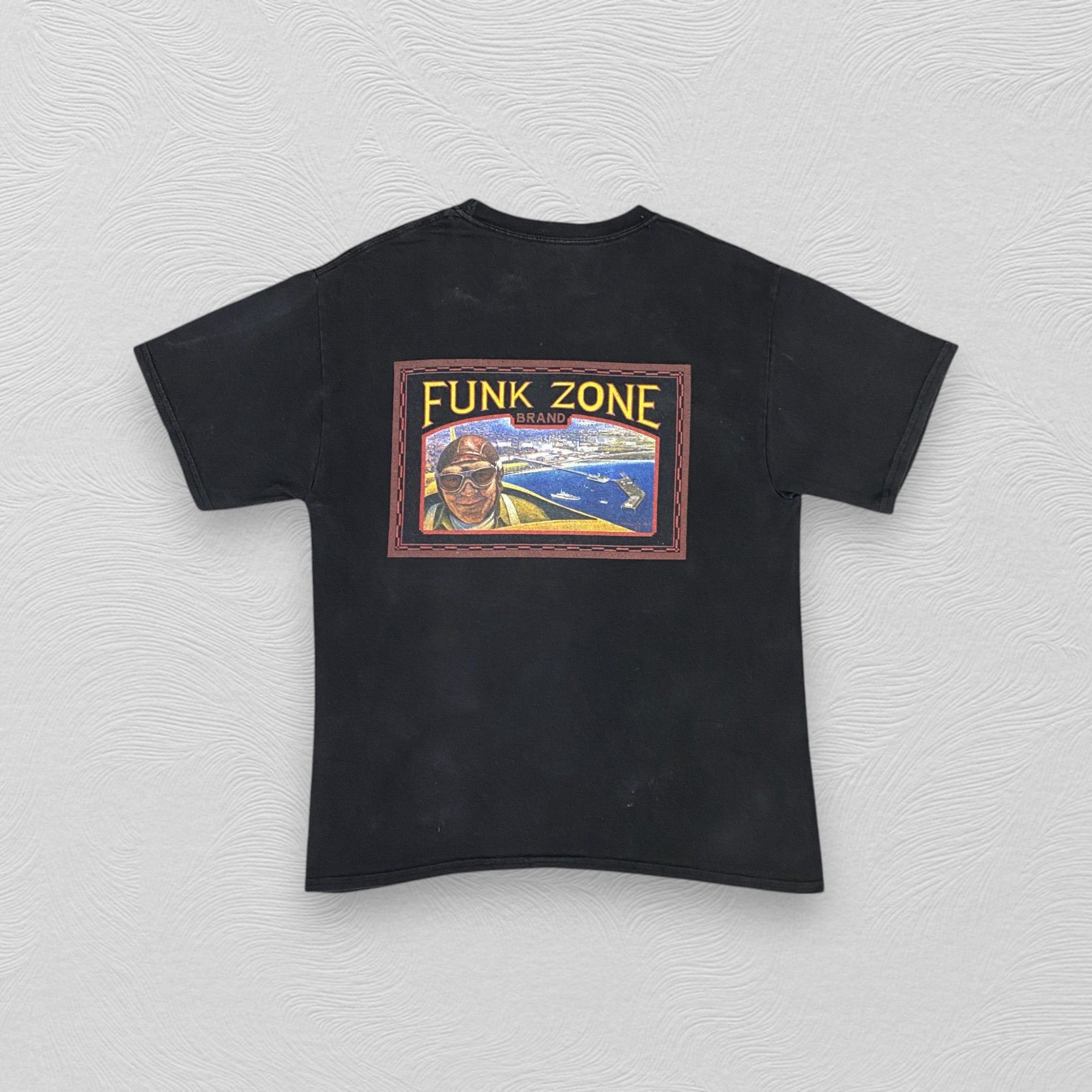 Japanese Brand Vintage Funk Zone Brand T-Shirt - H092 Size US M / EU 48-50 / 2 - 1 Thumbnail