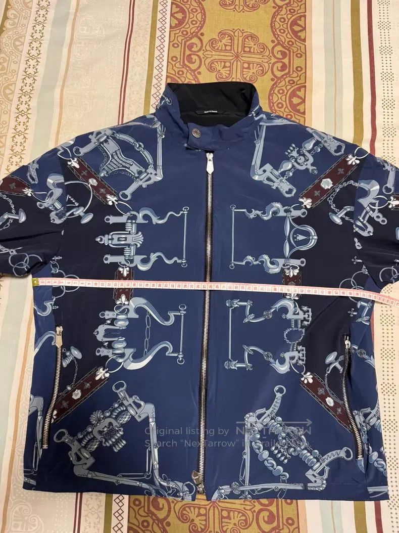 Hermes Hermes Stand Collar Jacket Coat, Raglan Sleeves Size US S / EU 44-46 / 1 - 4 Thumbnail
