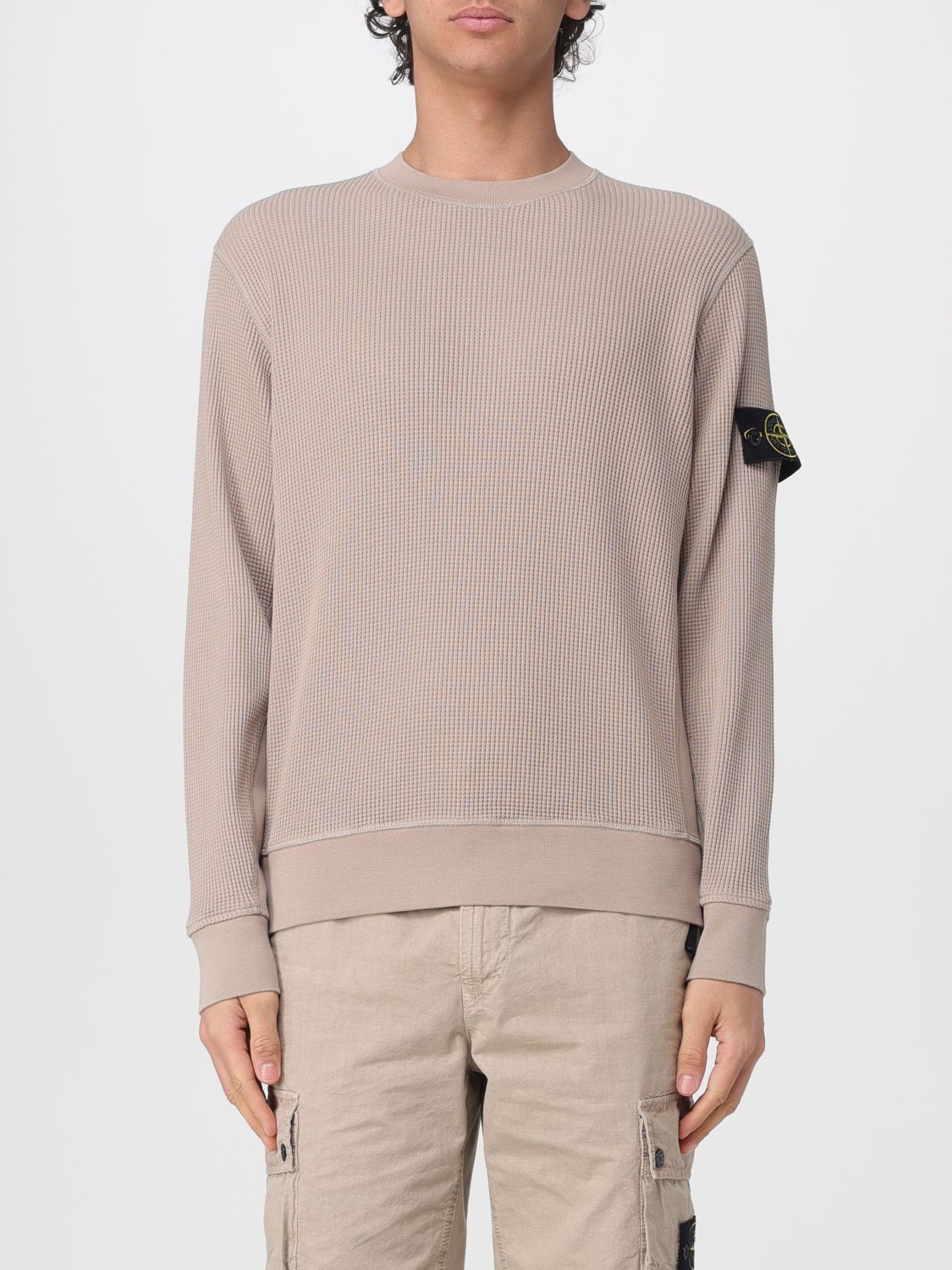 Stone Island Stone Island Sweatshirt Men Sand Size US XXL / EU 58 / 5 - 1 Thumbnail